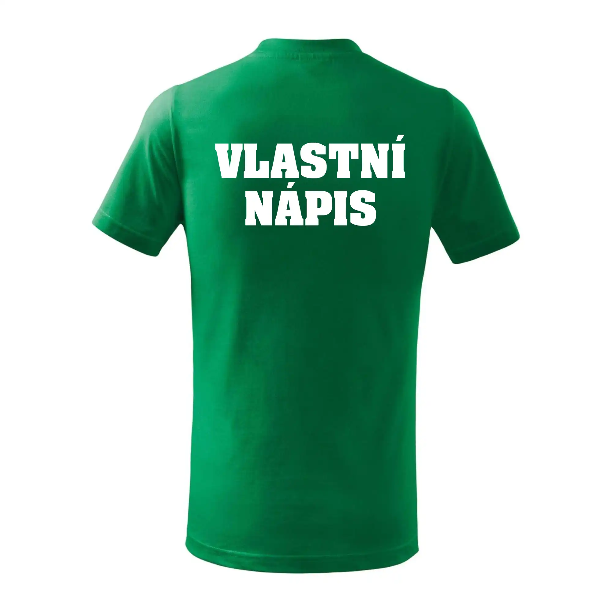 Hvězda života - vlastní nápis vpředu a vzadu