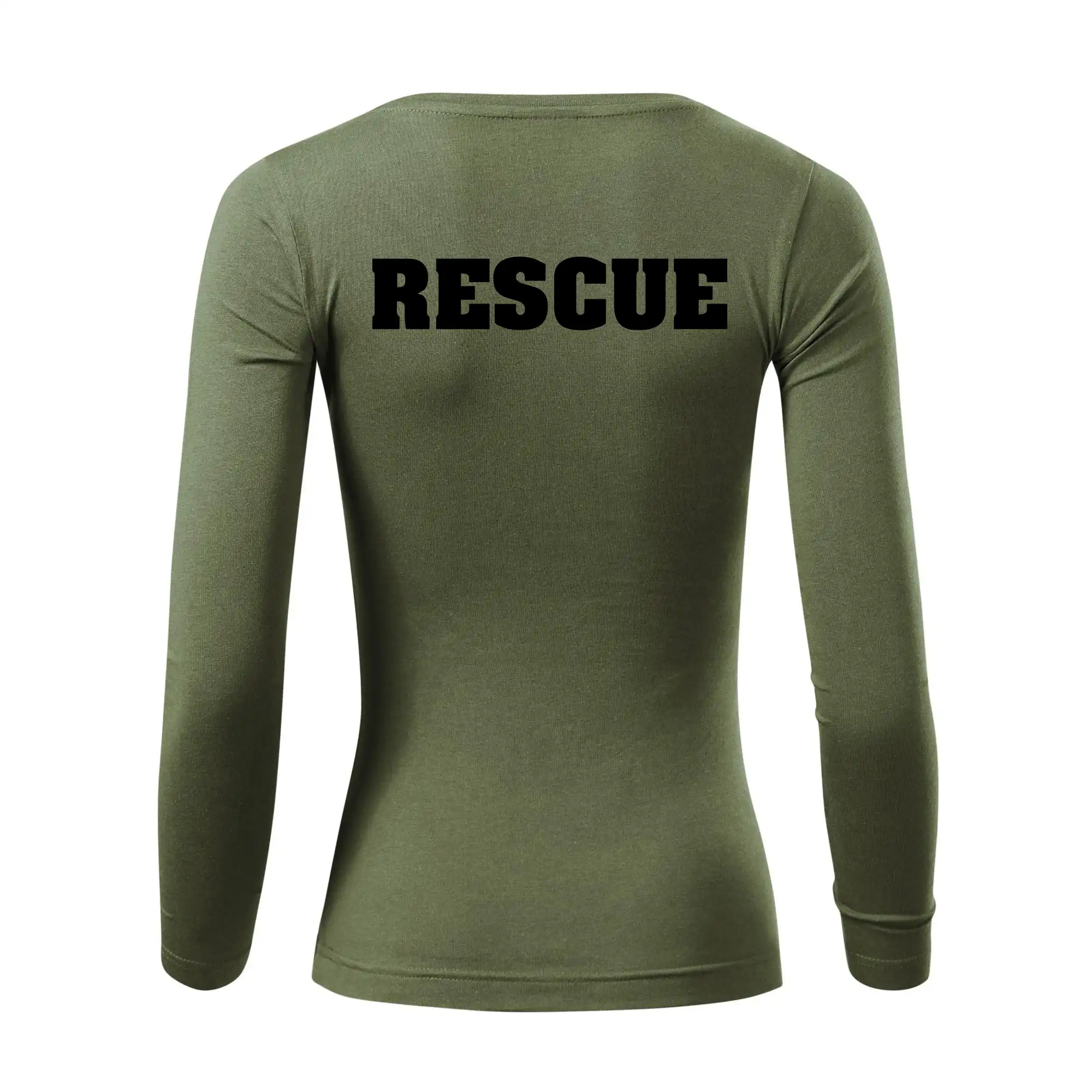 Rescue - Hvězda na prsu +  nápis na zádech
