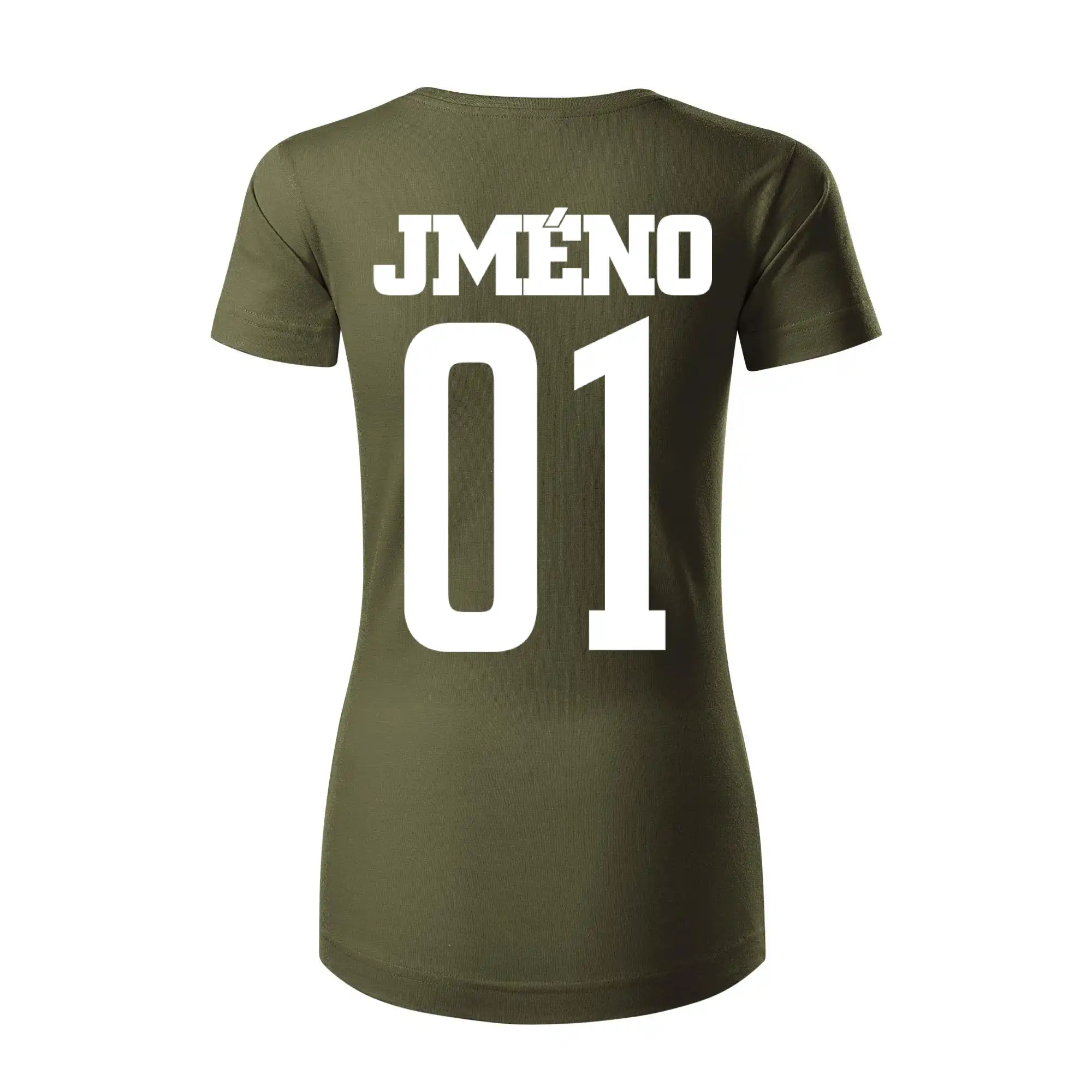 Fotbalový dres - vlastní jméno a číslo