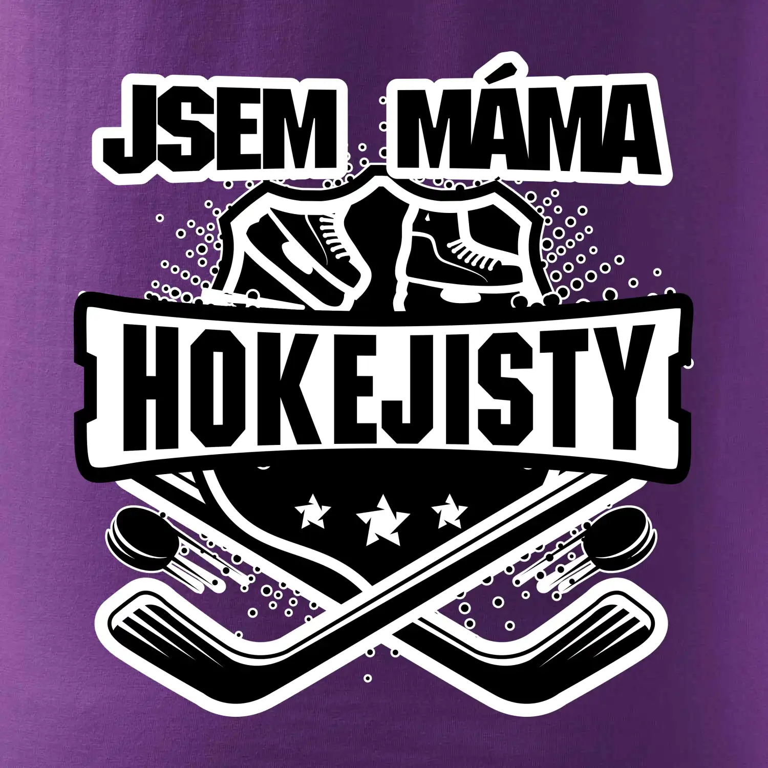Hokejový erb - Máma hokejisty