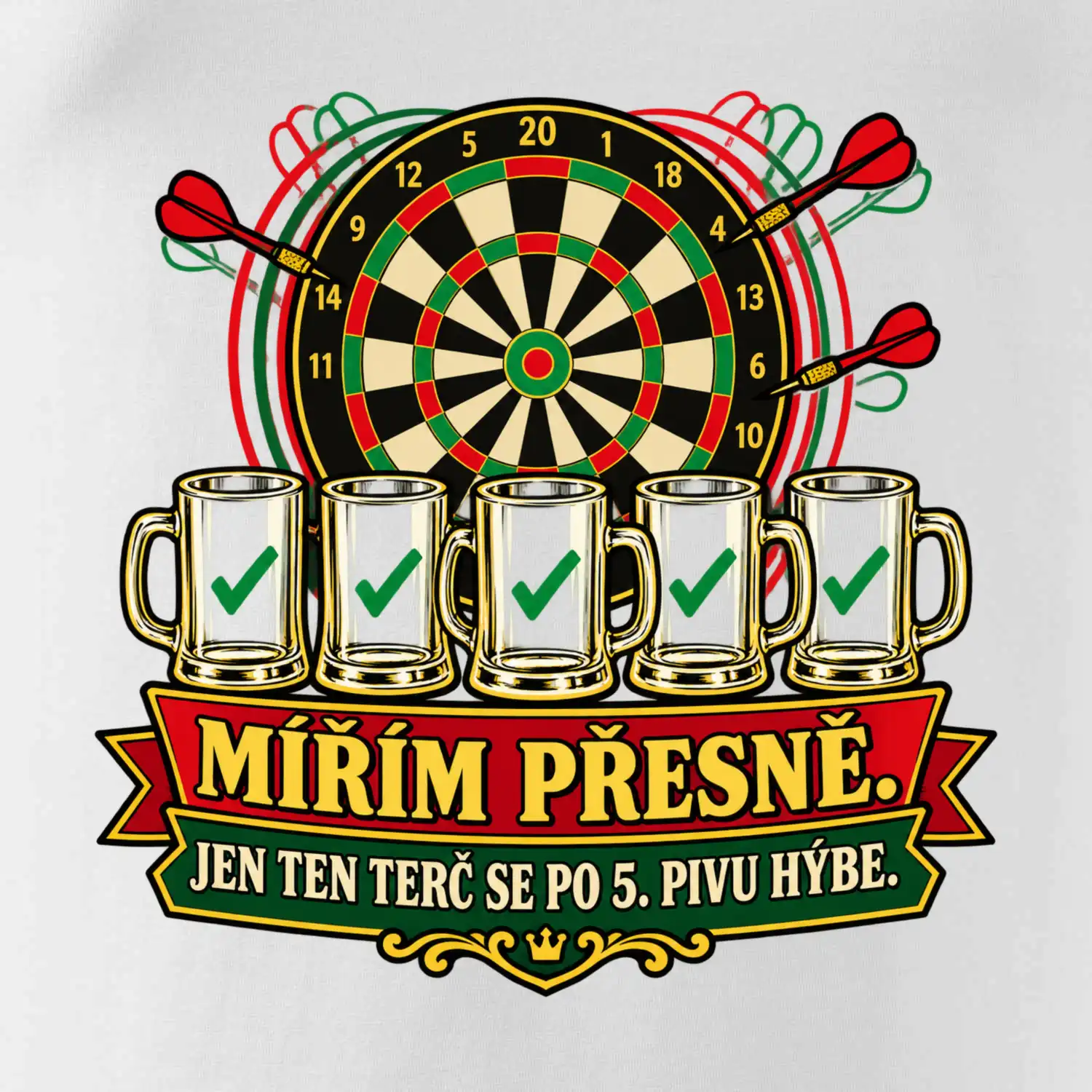 Mířím přesně, jen ten terč se hýbe