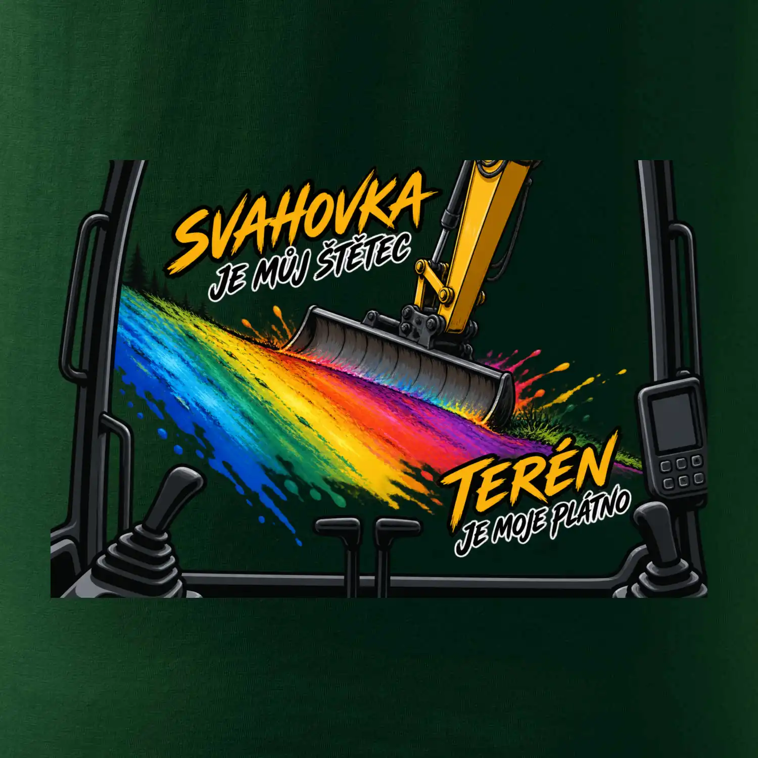 Svahovka je můj štětec