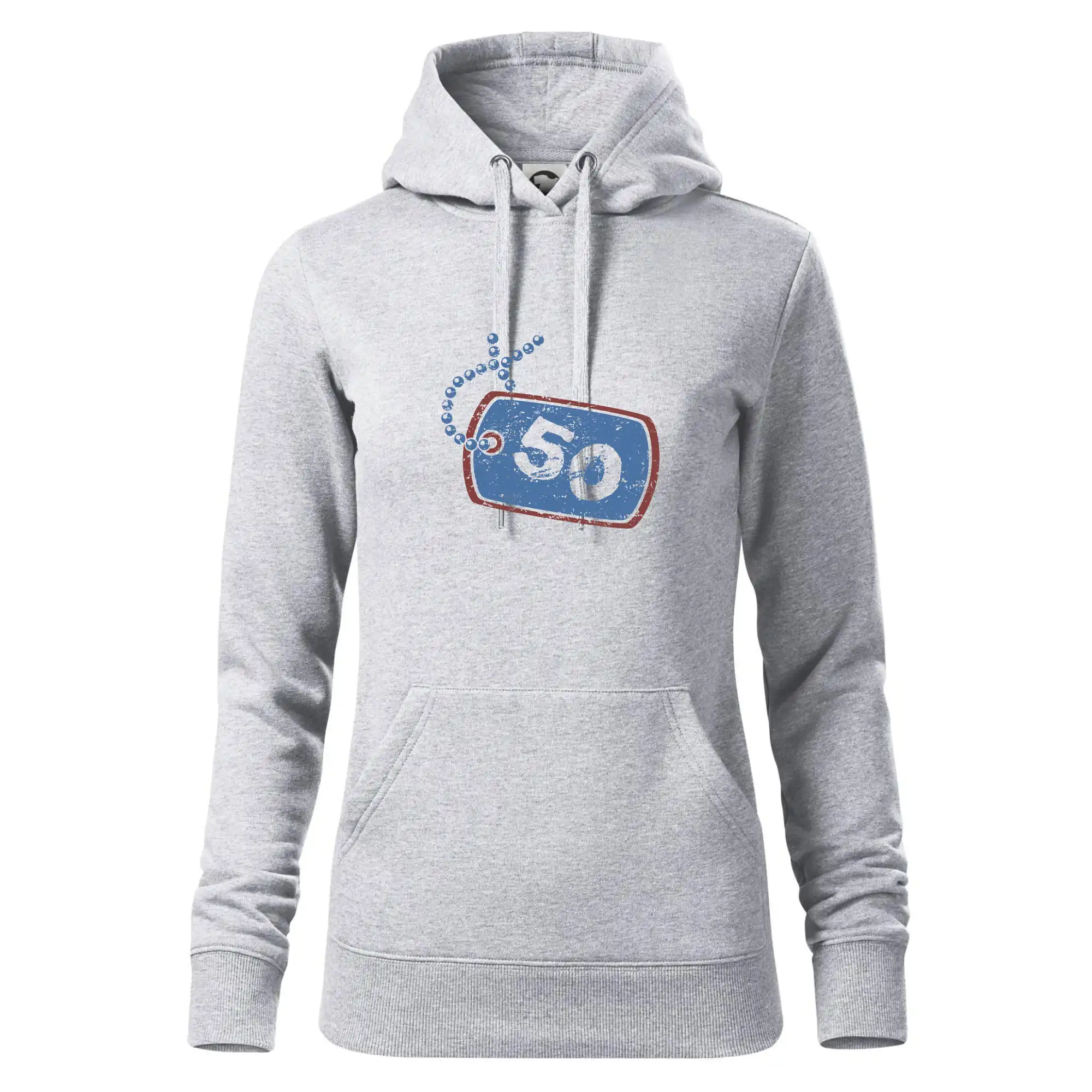 50 na krku štítek