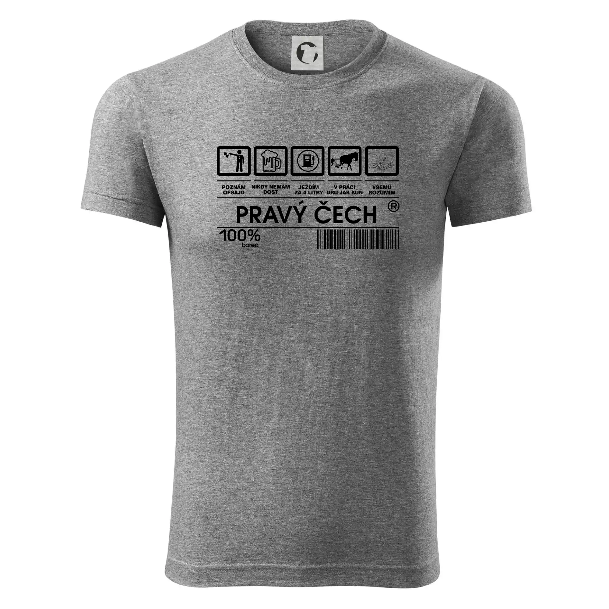 Čárový kód  - Pravý Čech