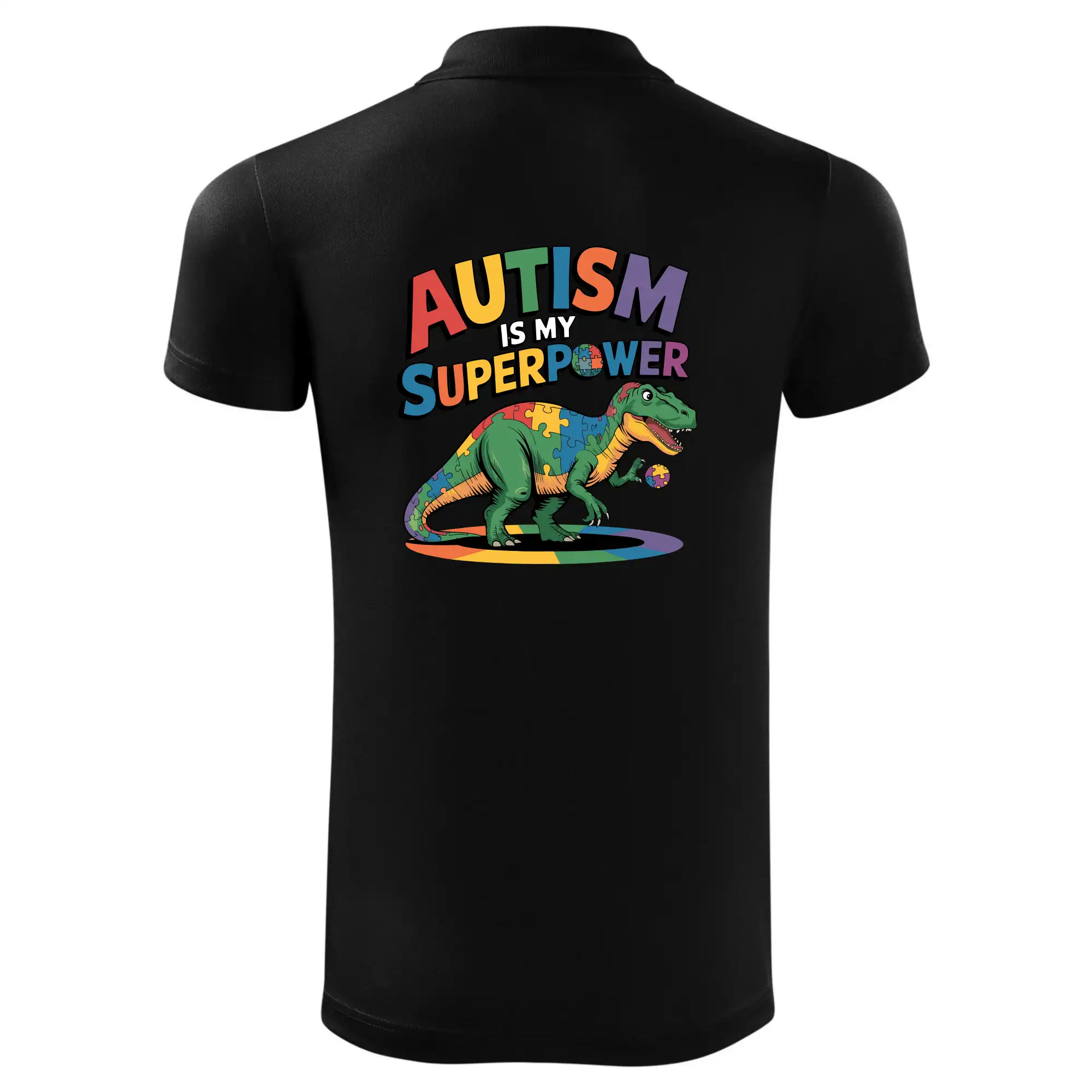 Stojící Rex Autism is my superpower