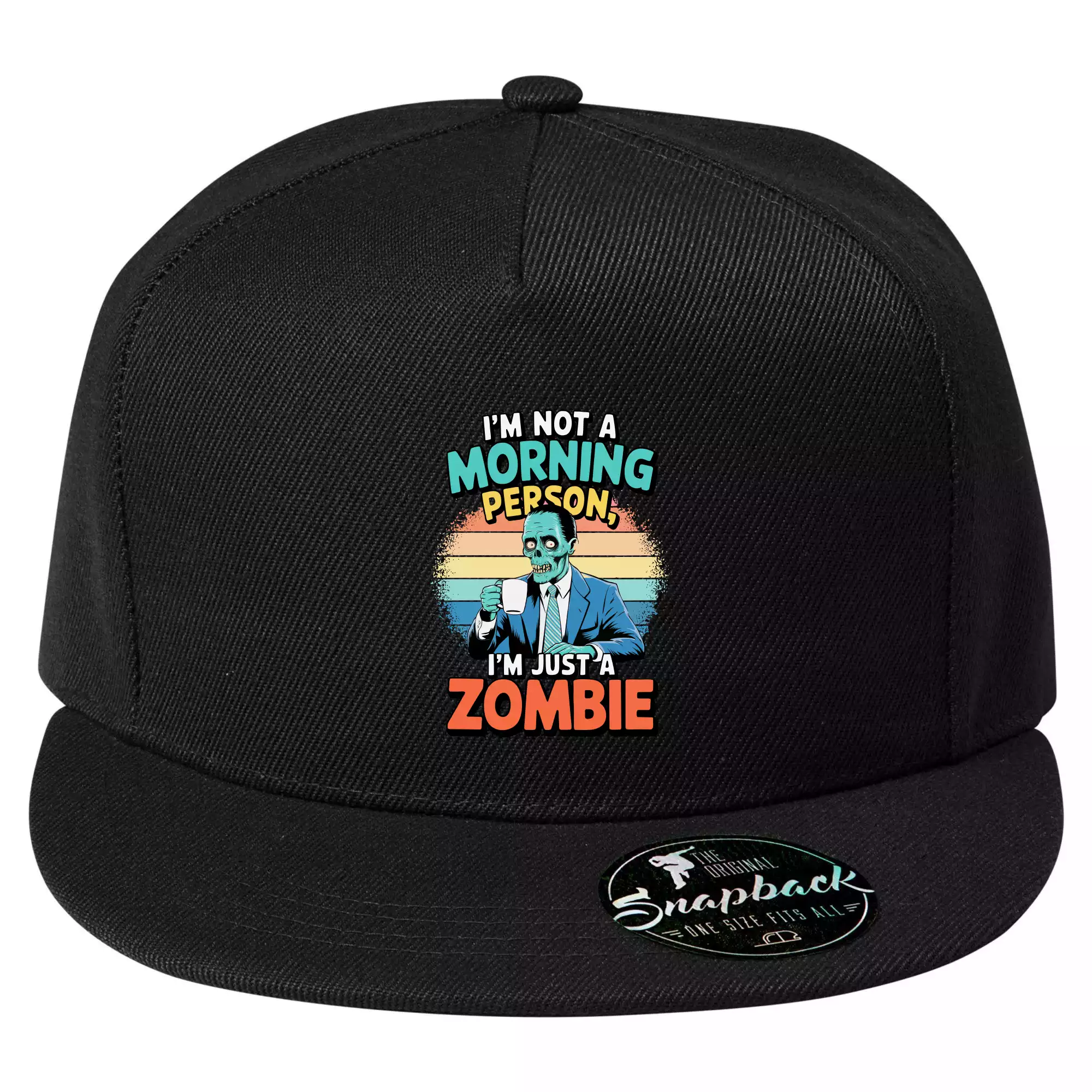 I'm not a morning person, I'm just a zombie