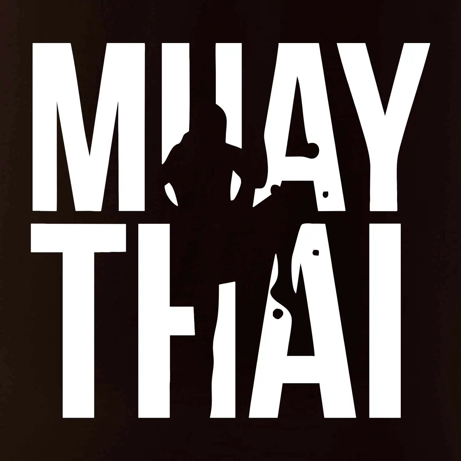 Nápis Muay Thai