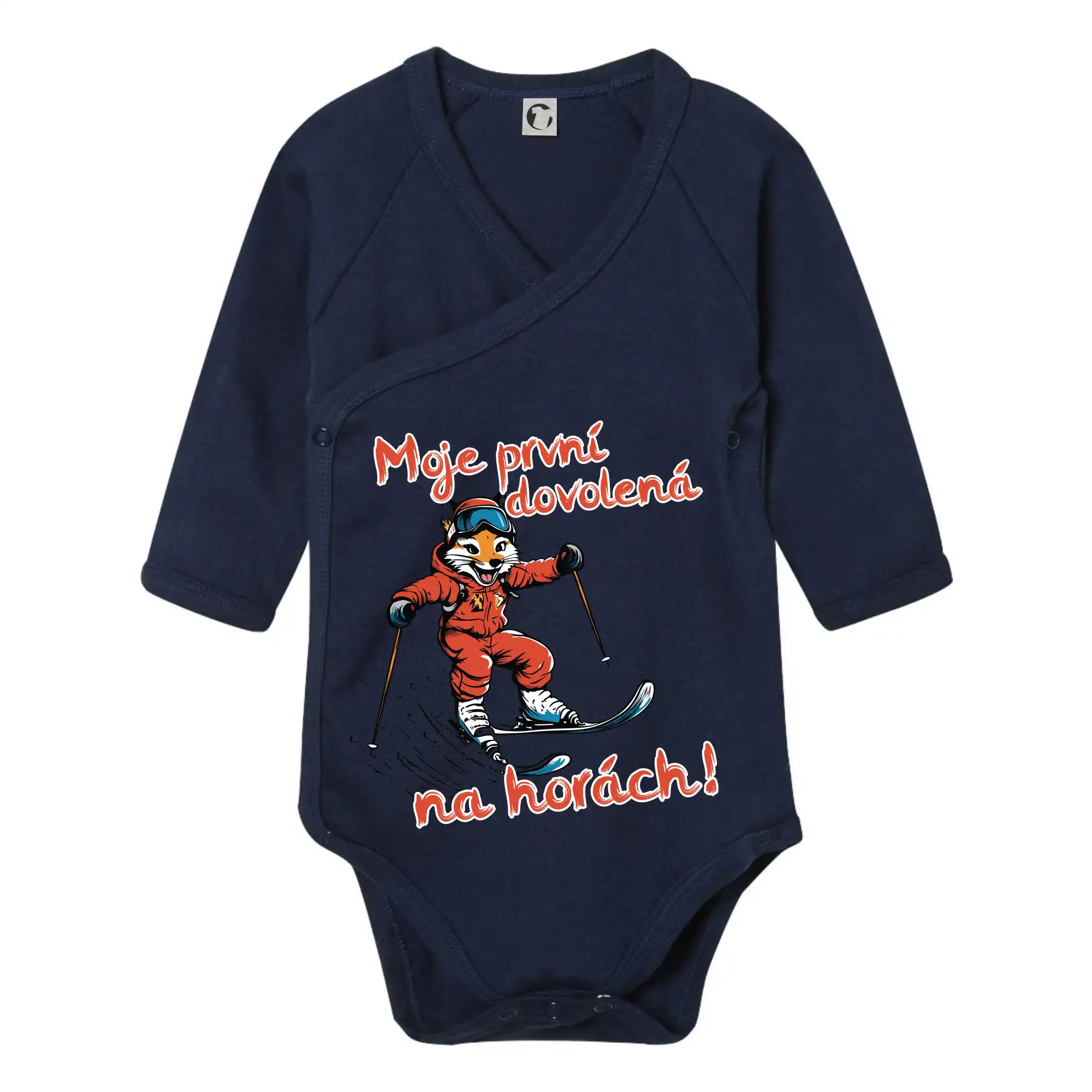 Moje první dovolená na horách hnědá  liška
