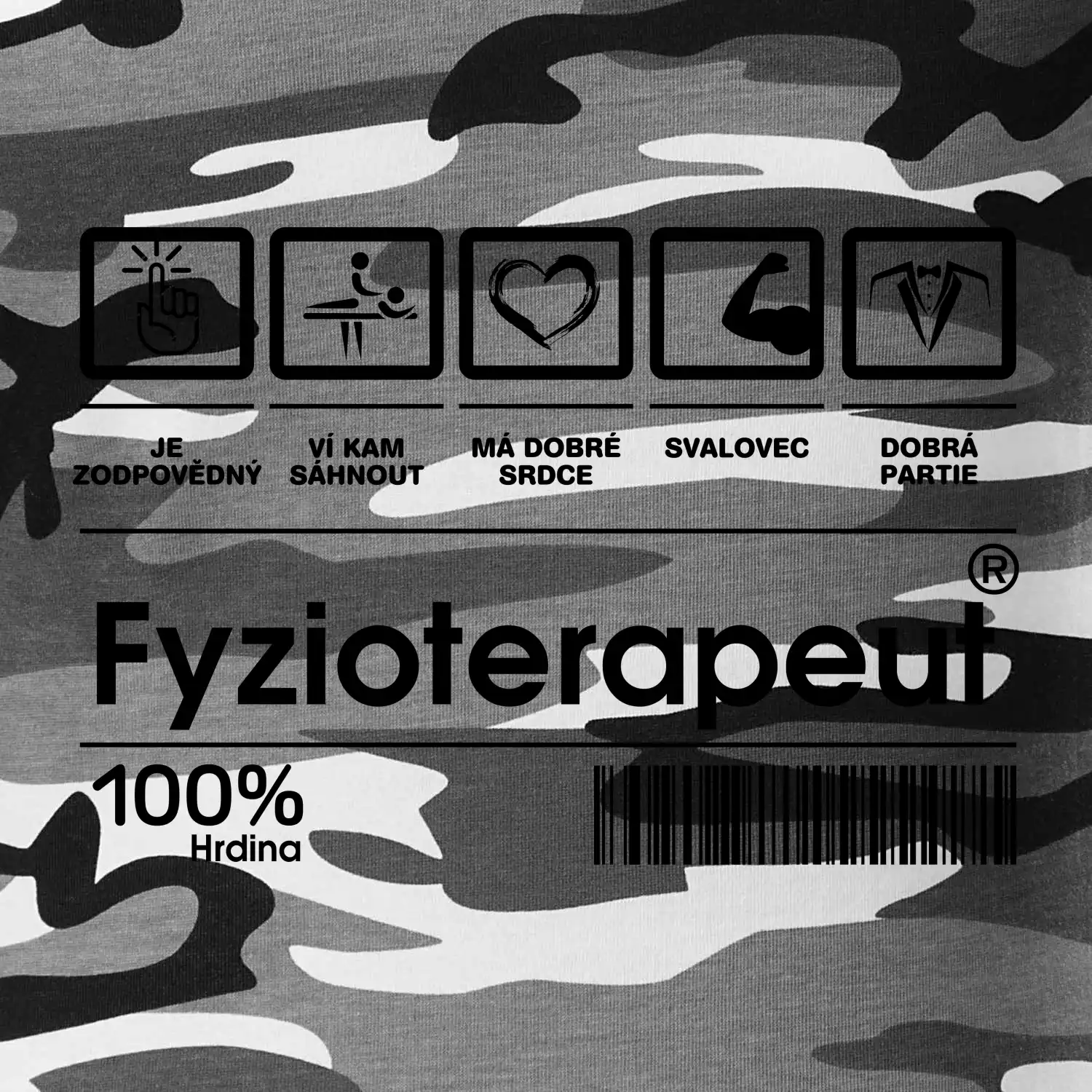 Čárový kód - Fyzioterapeut