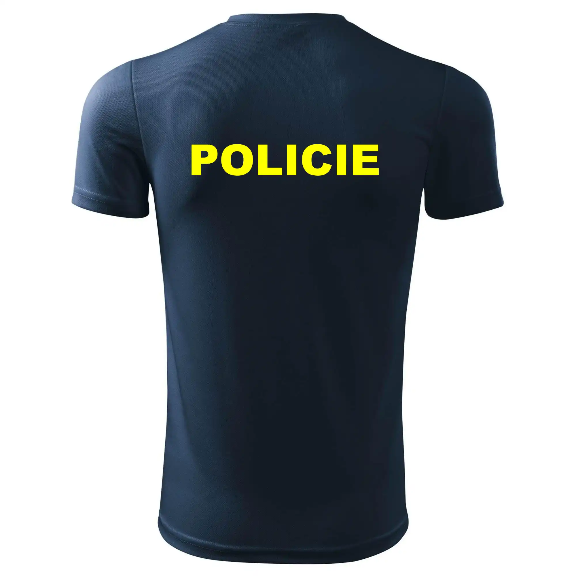 Policie Nápis žlutý