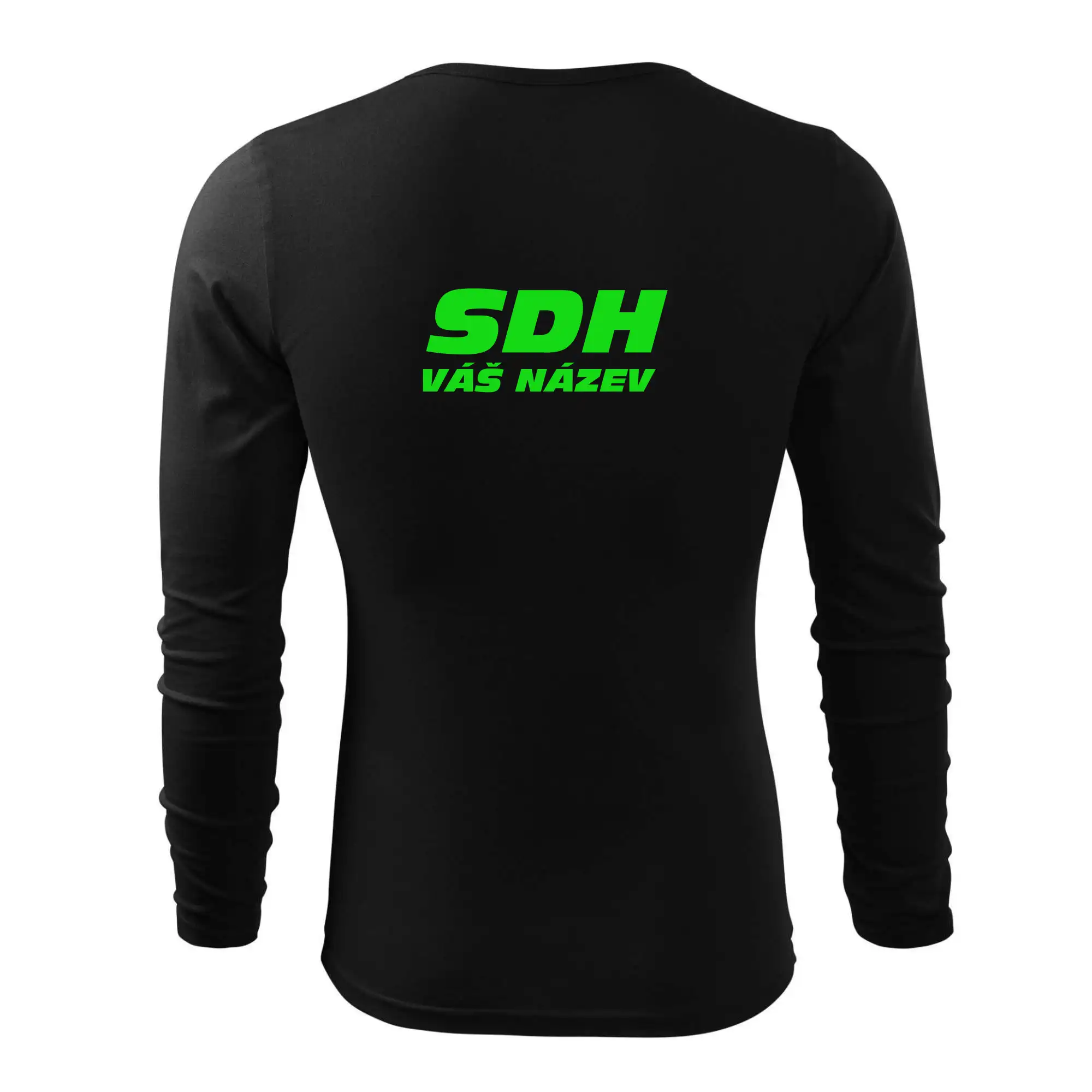 Hasičský sport SDH + váš název ZELENÁ