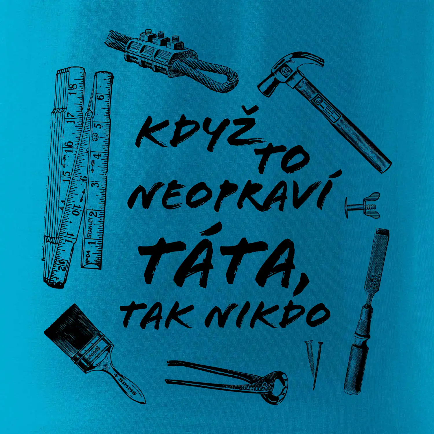 Když to neopraví táta, tak nikdo černobílé