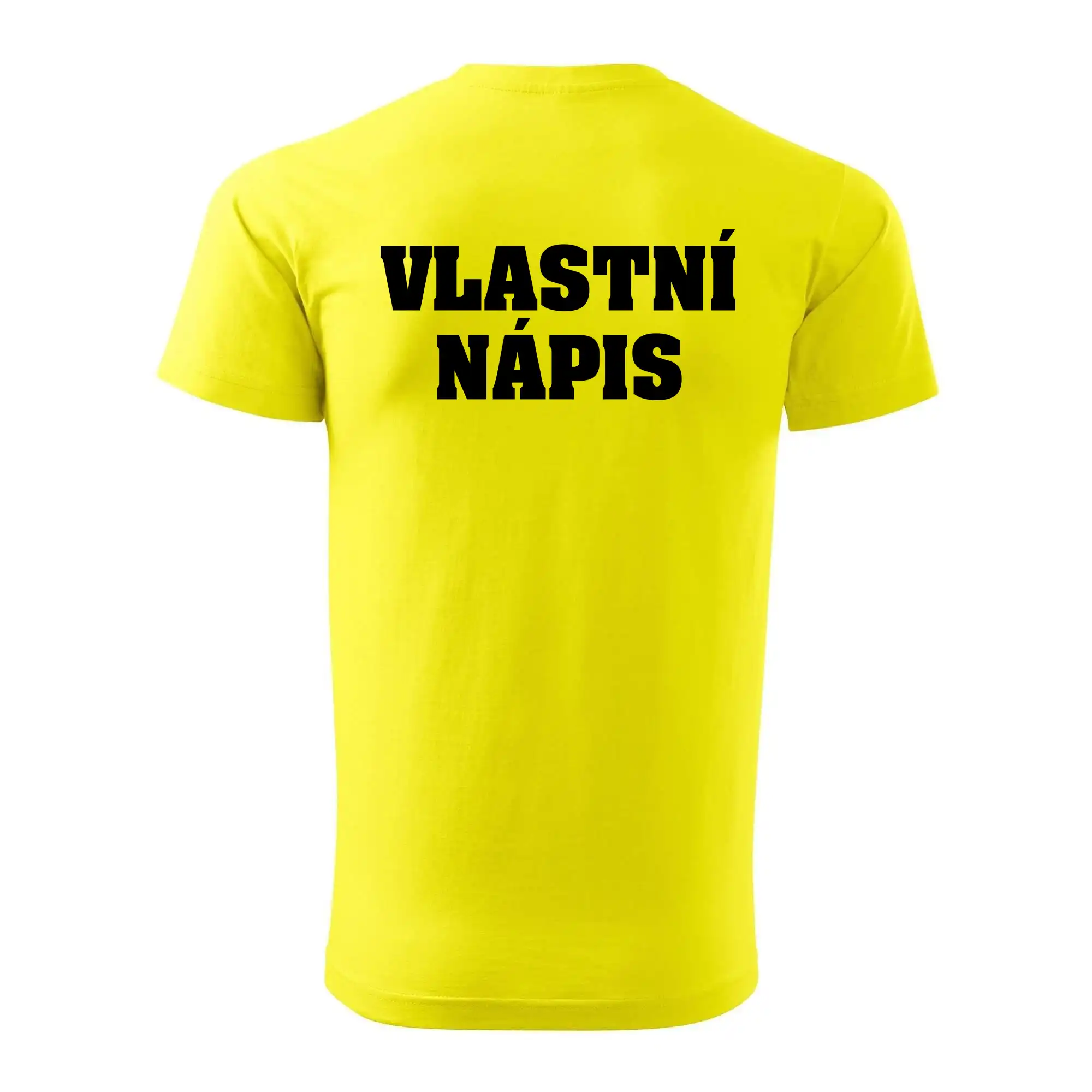 Hvězda života - vlastní nápis vpředu a vzadu