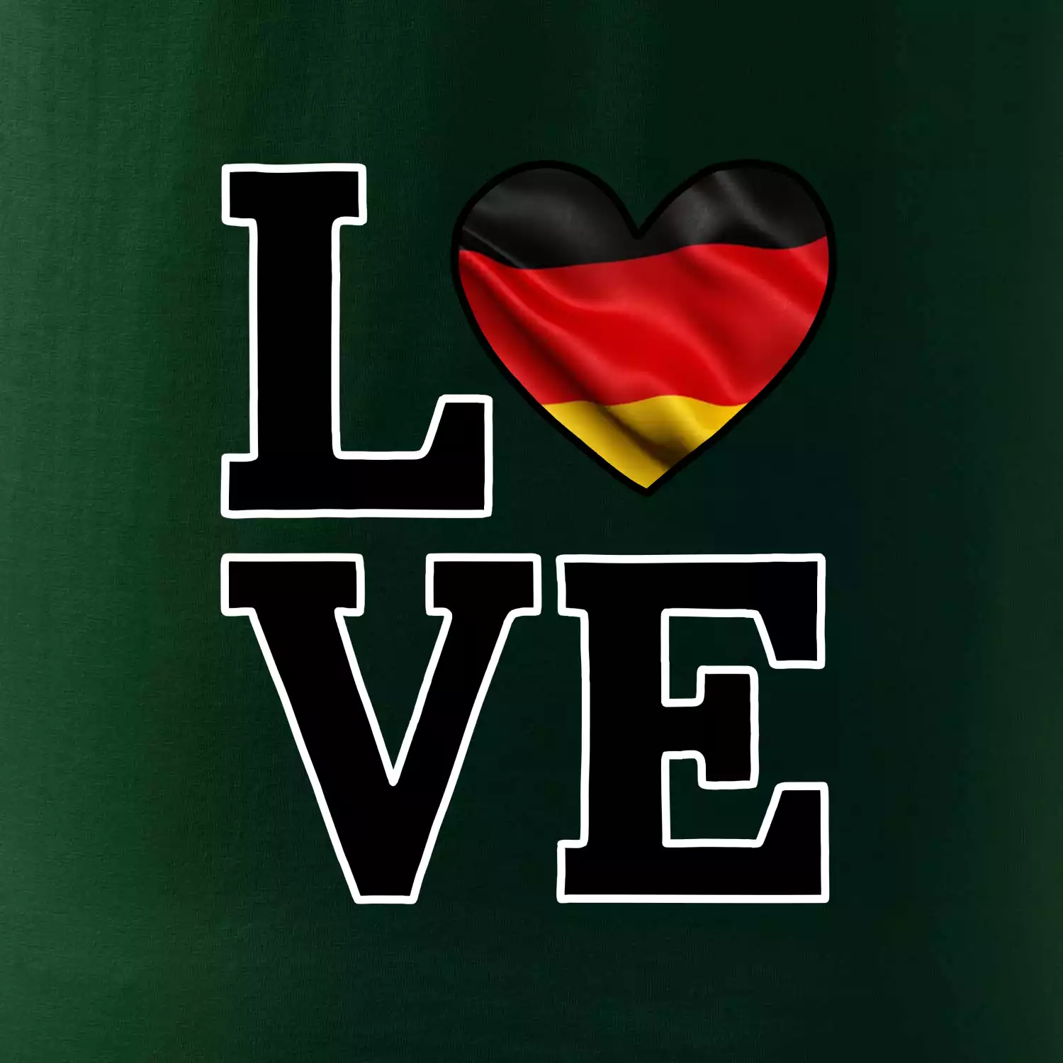 Love Německá vlajka