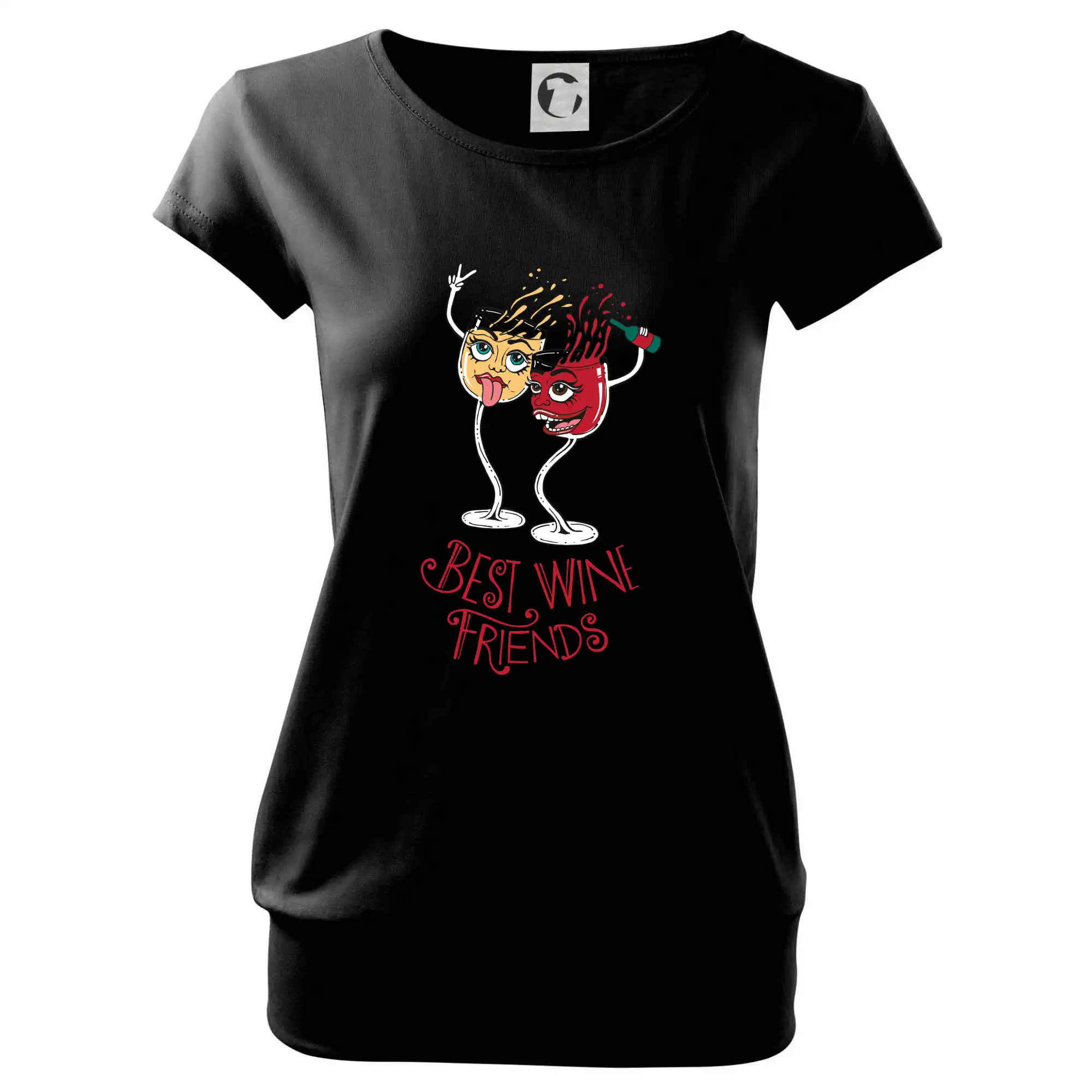 Best wine friends dancing (Pecka design)