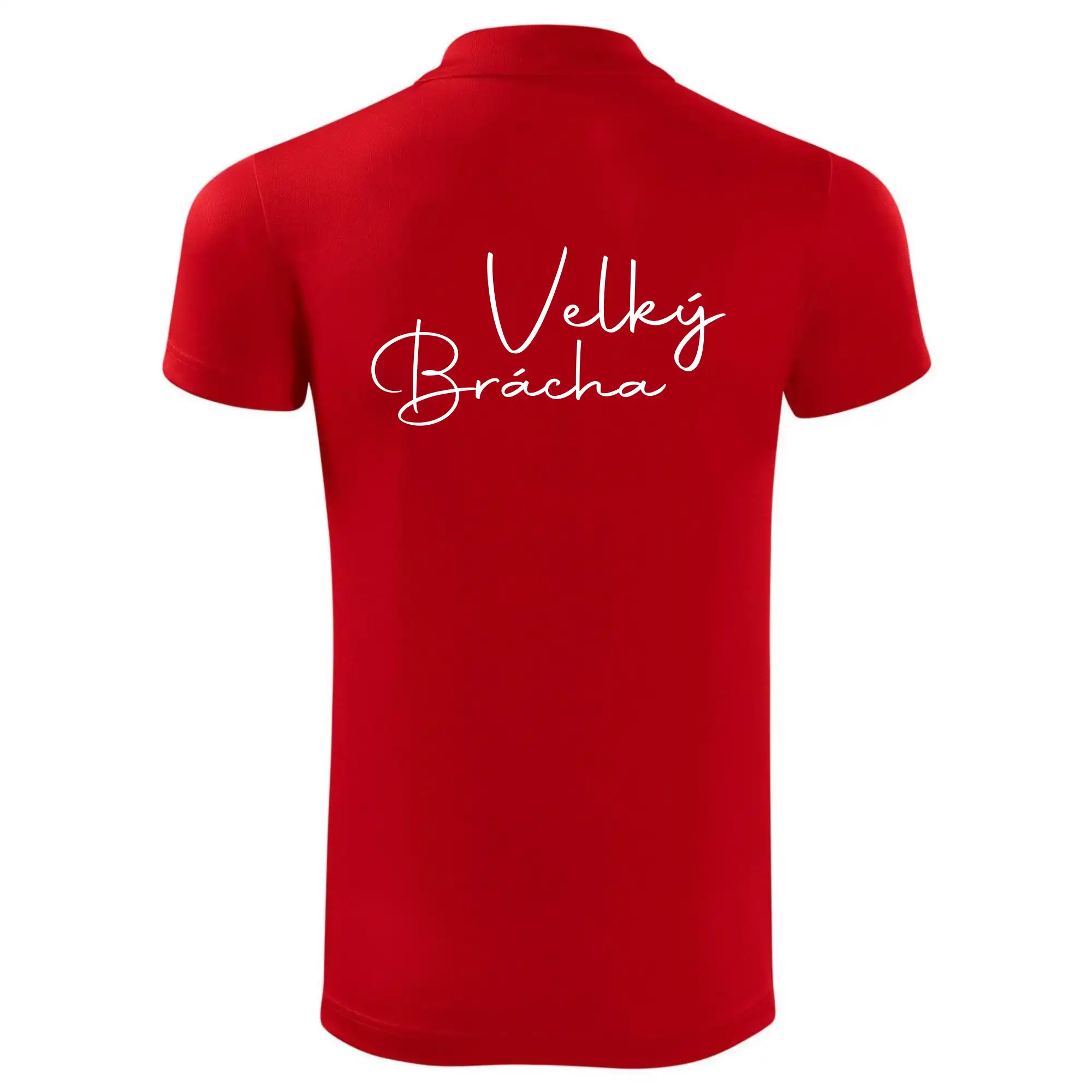 Velký brácha - nápis na zádech