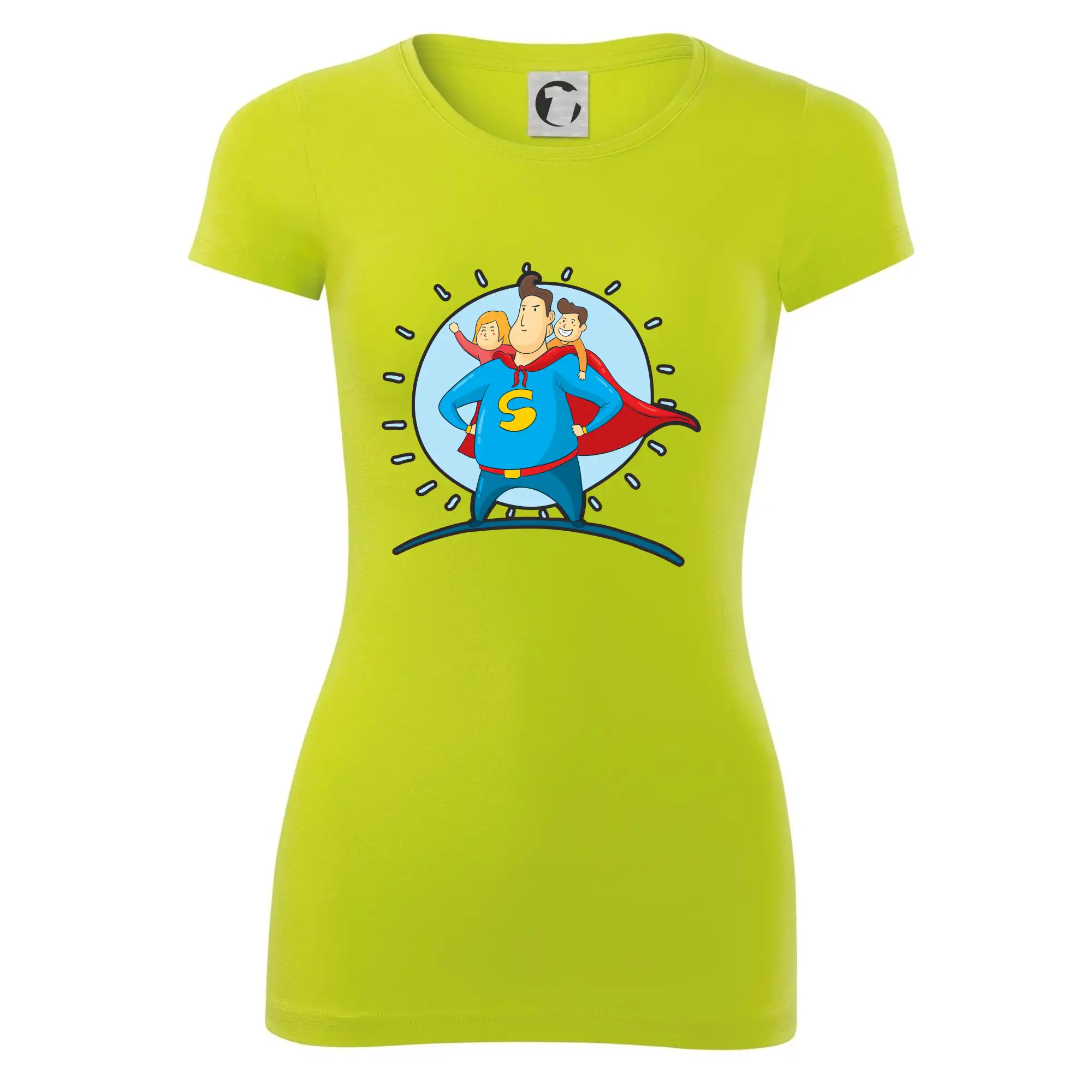 Táta superman - holka a kluk