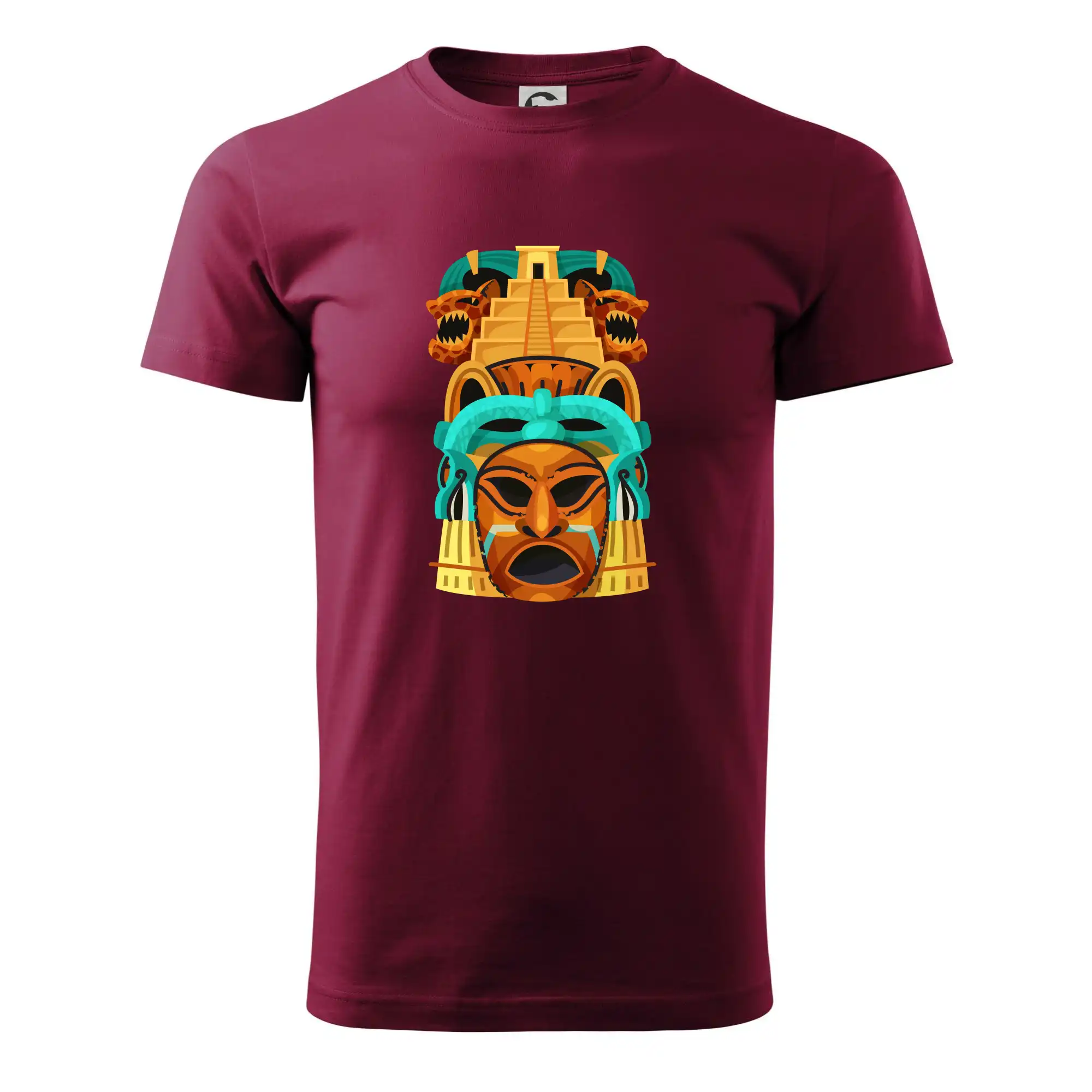 Mayové maska s pyramidou