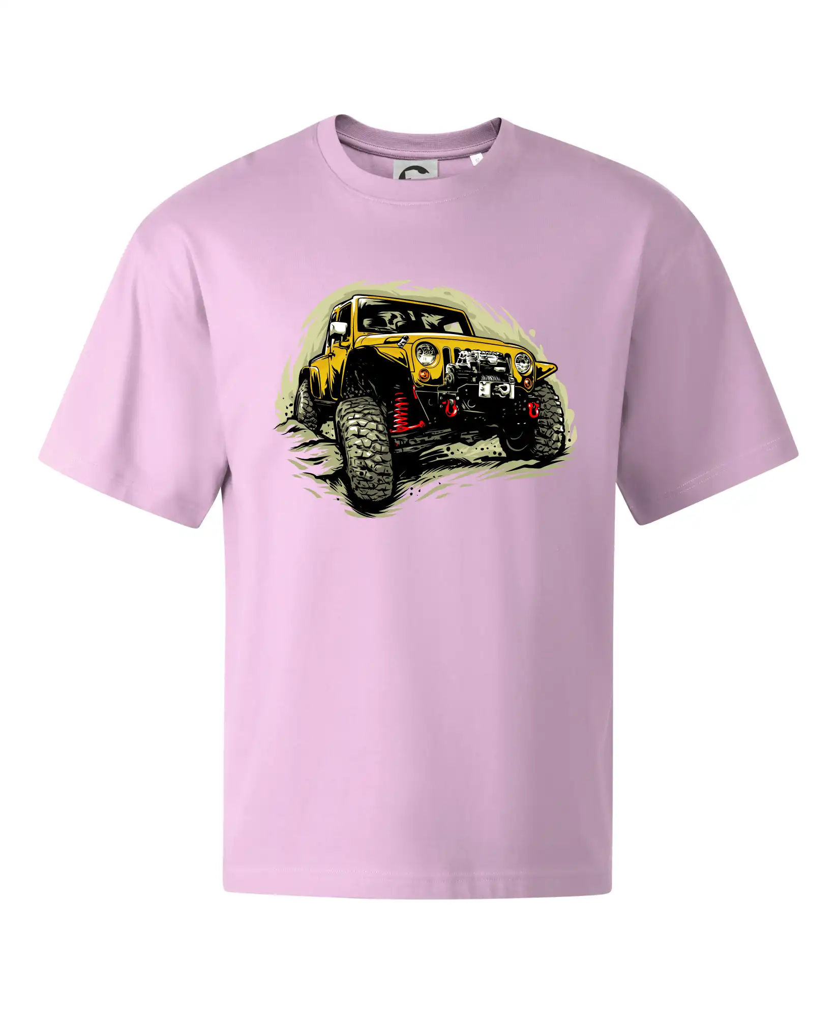 Žlutý offroad s navijákem