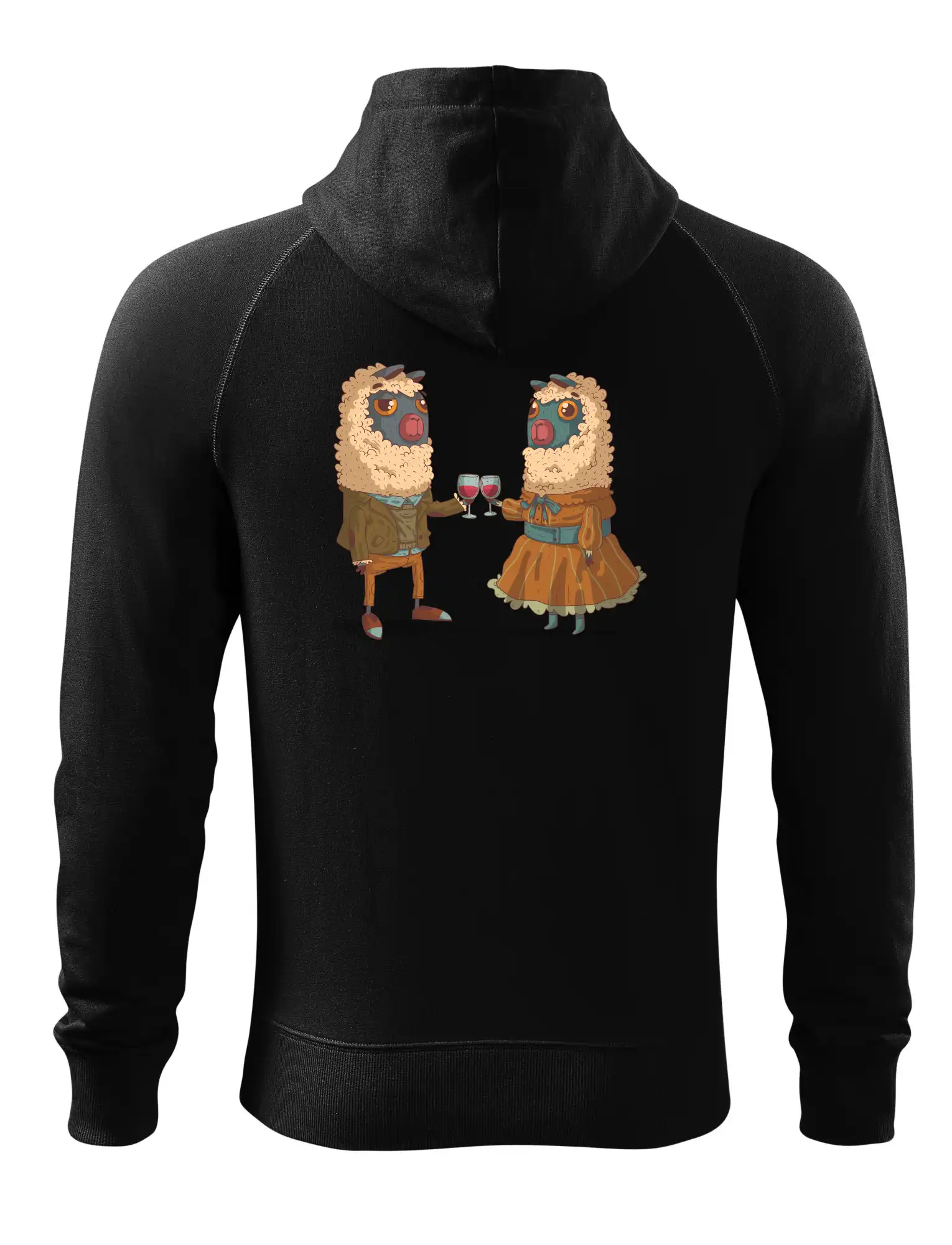 Alpaky s vínem pár