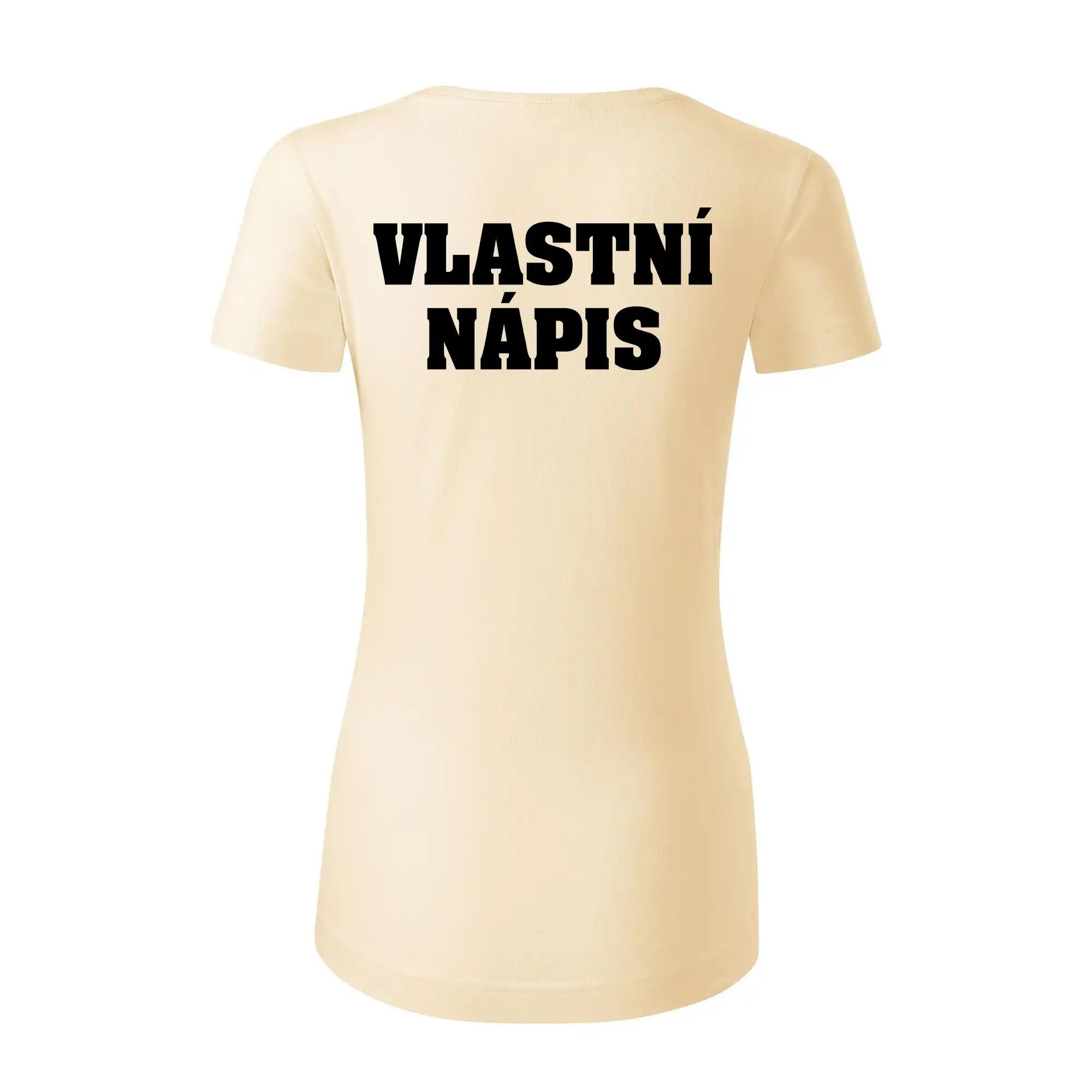 Hvězda života - vlastní nápis vpředu a vzadu
