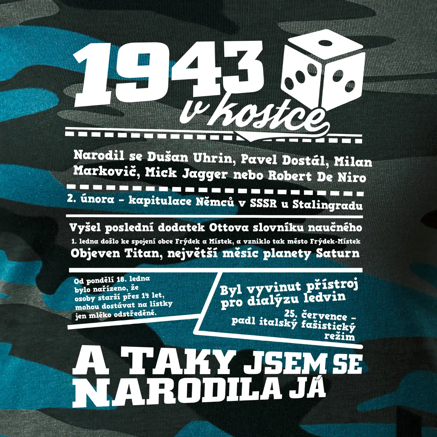1943 v kostce