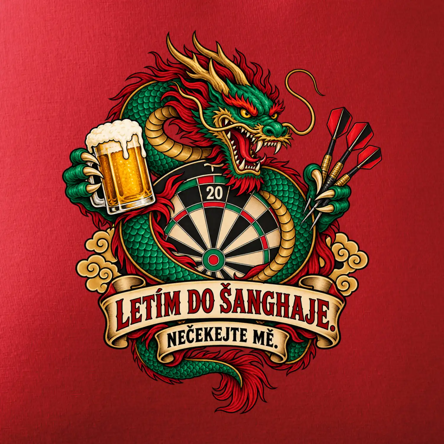 Letím do šanghaje - Nečekejte mě