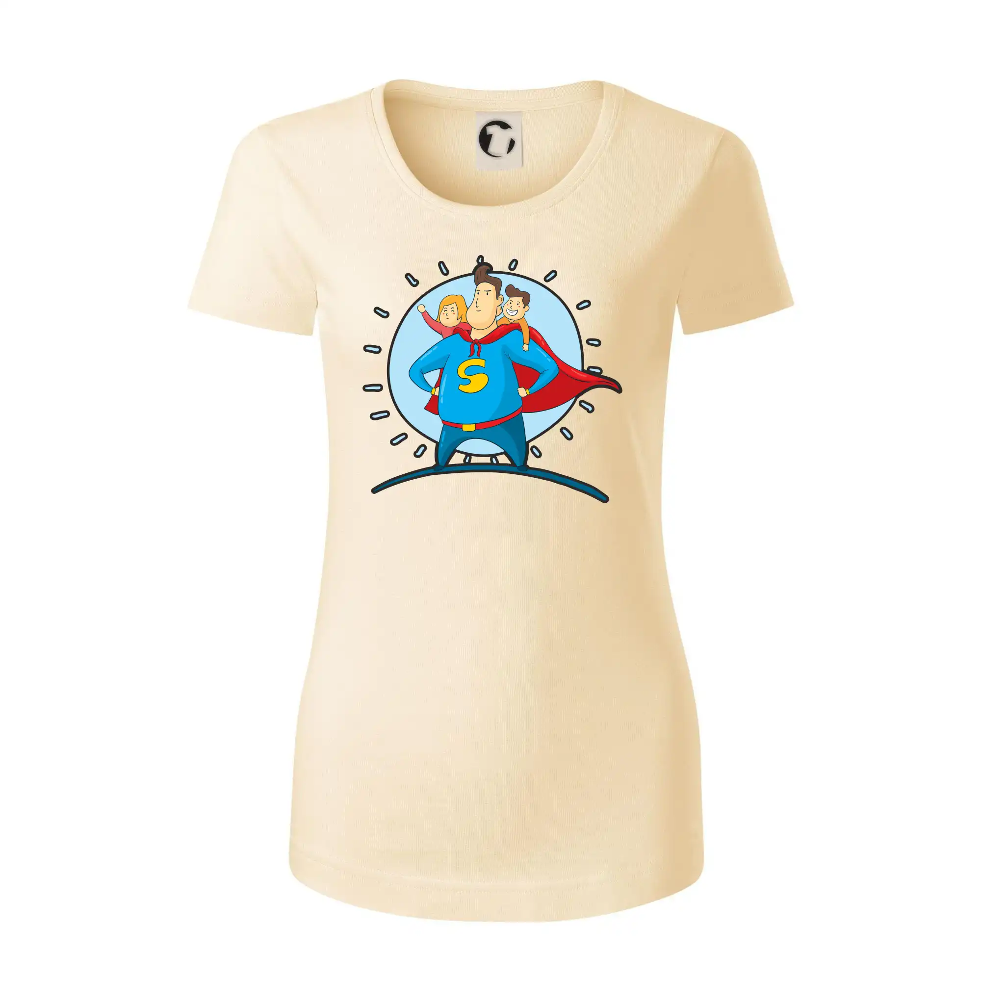 Táta superman - holka a kluk