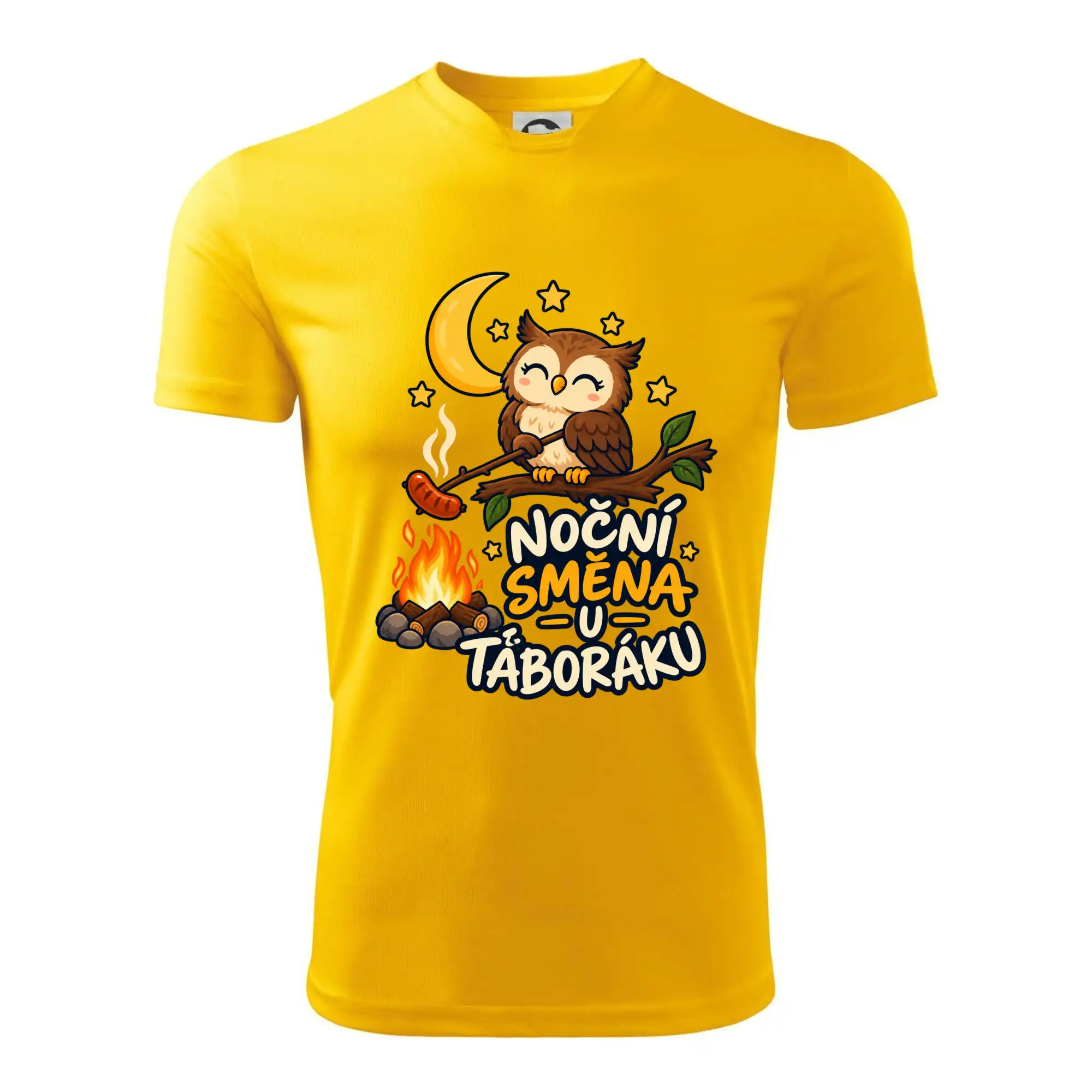 Noční směna u táboráku