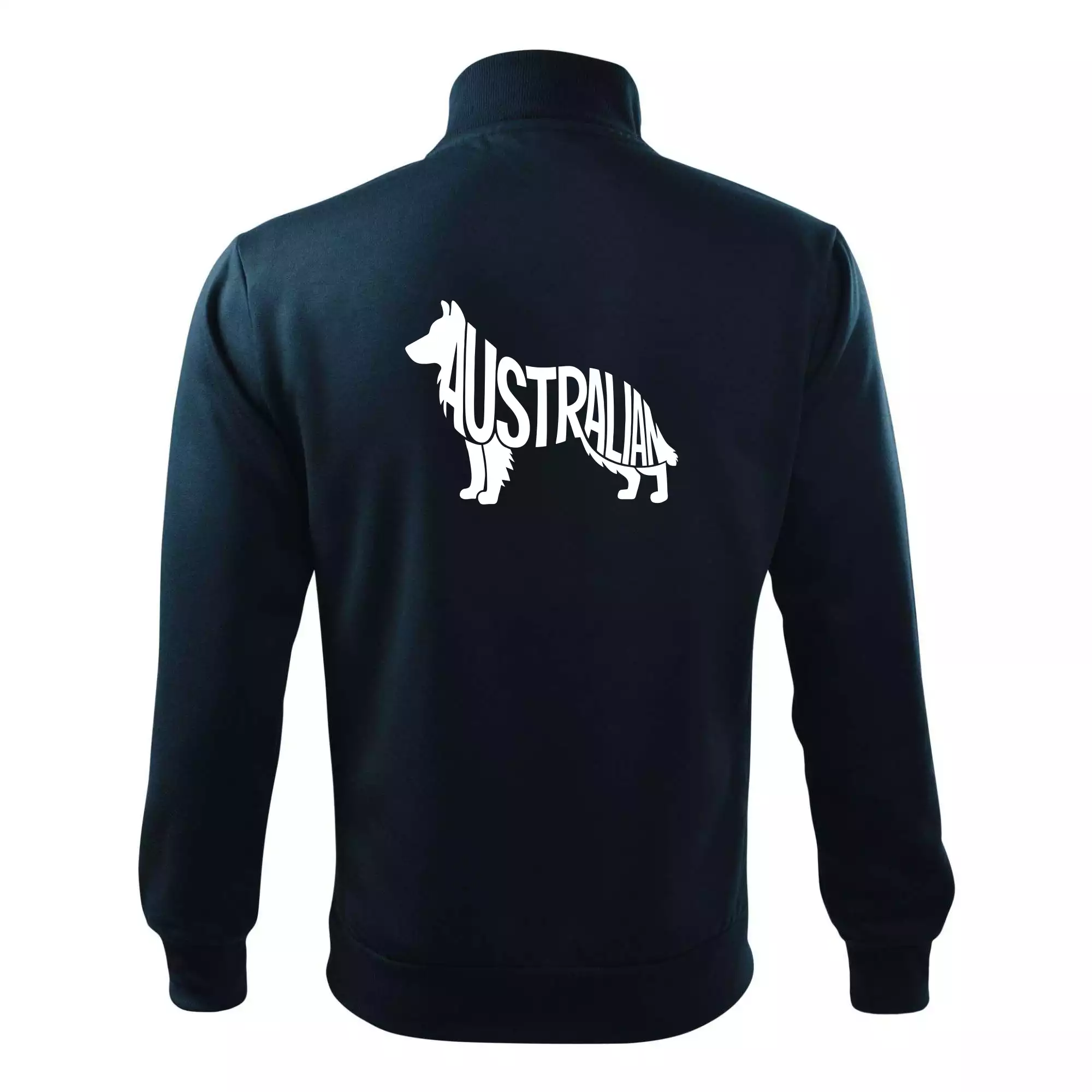 Australský Ovčák - nápis v těle