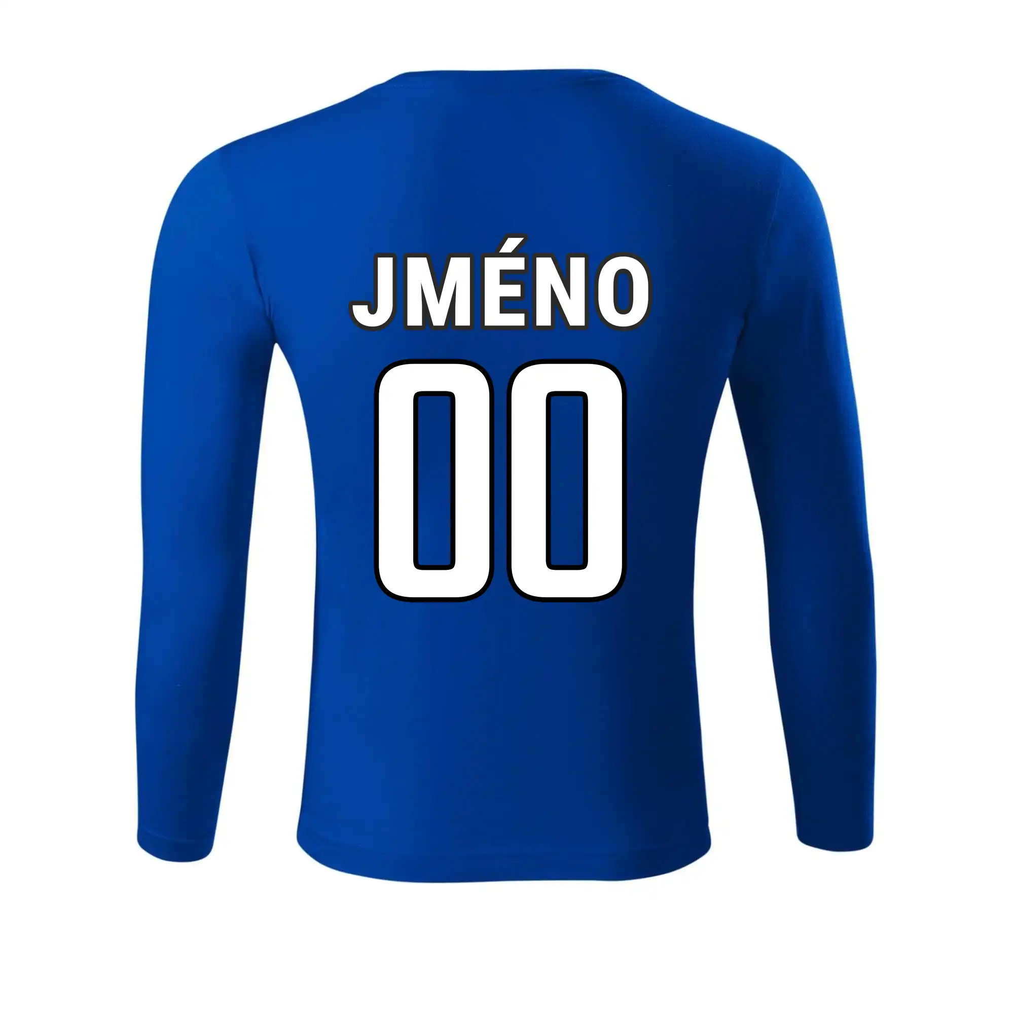 Fotbalový dres - vlastní jméno a číslo