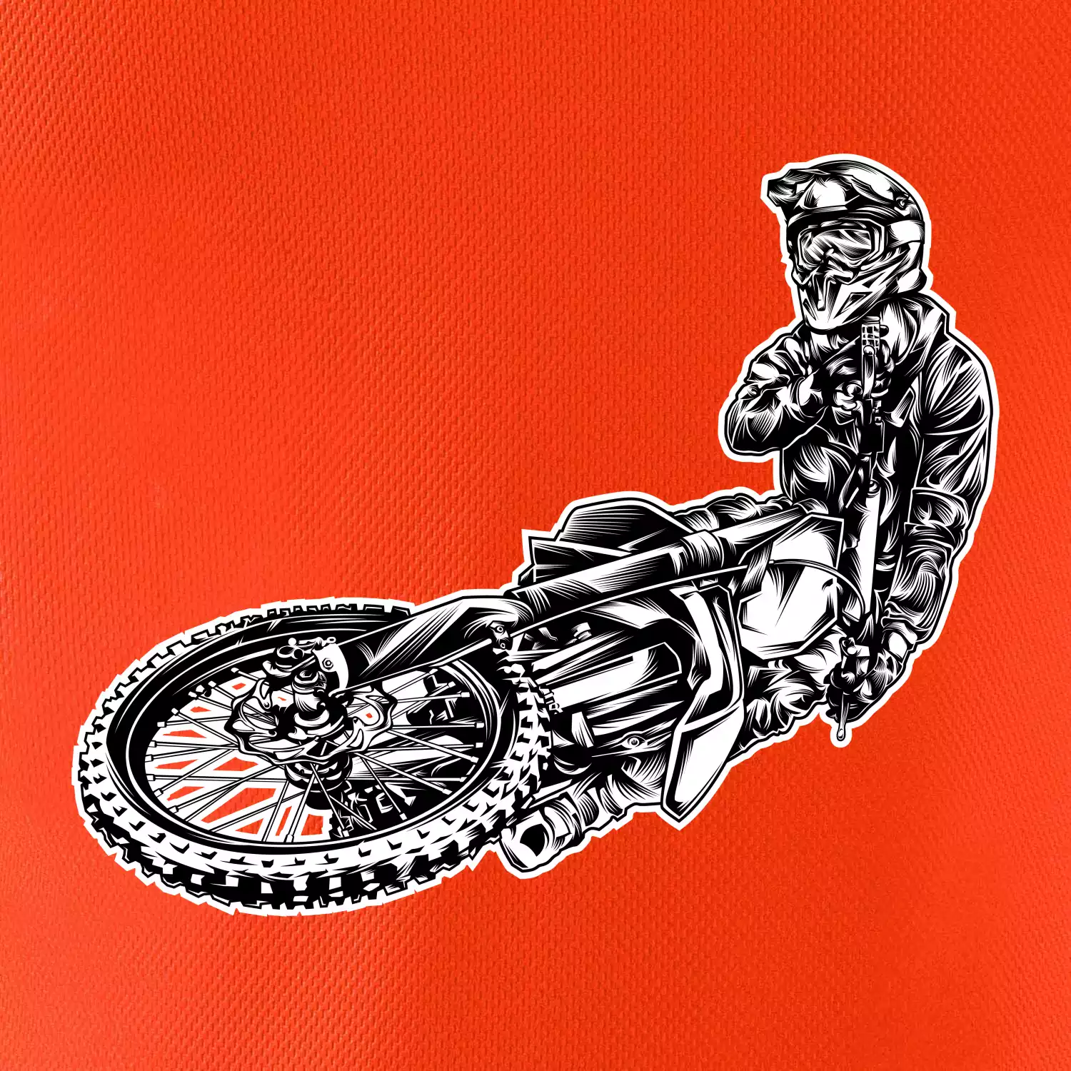 Motocross letec