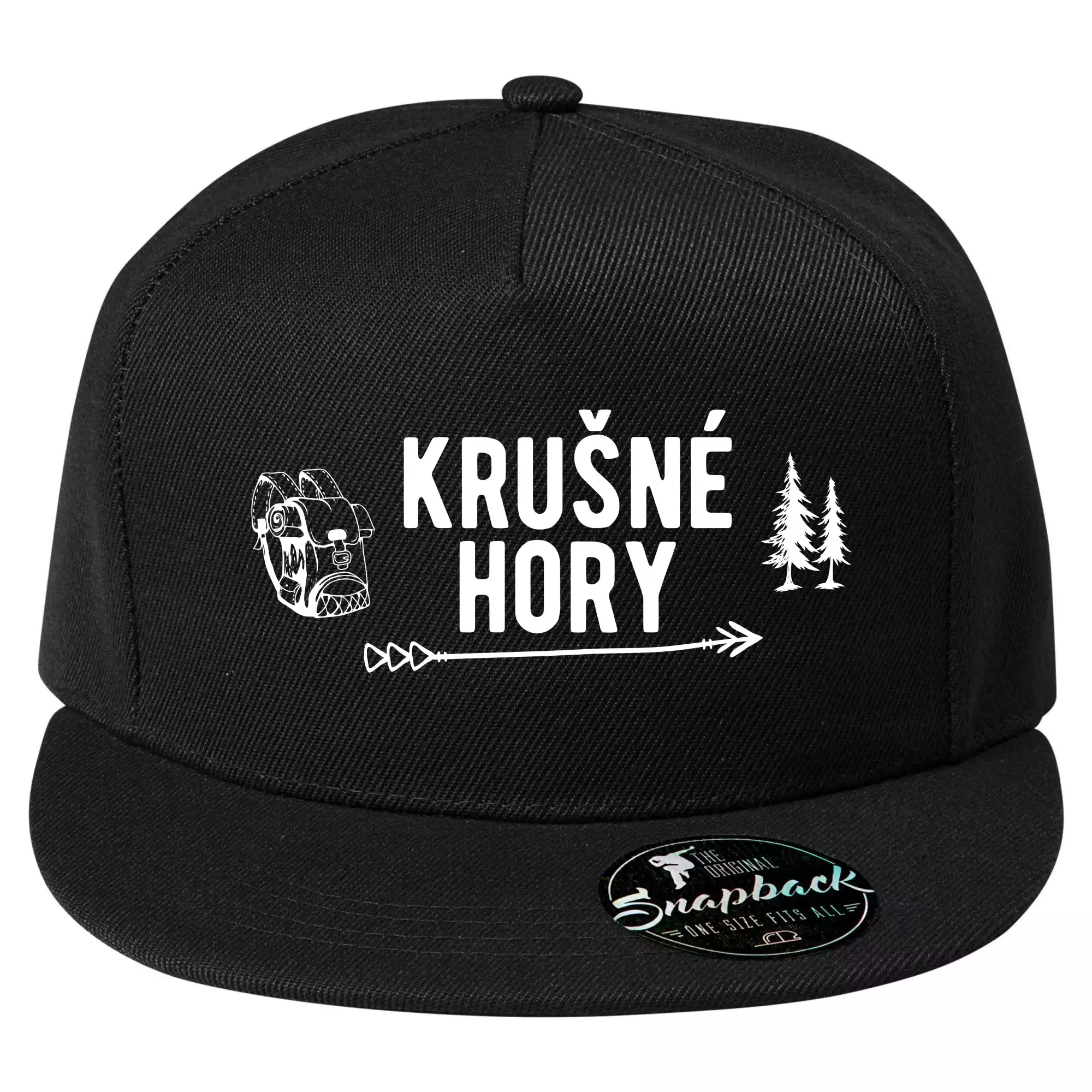 Krušné hory nápis
