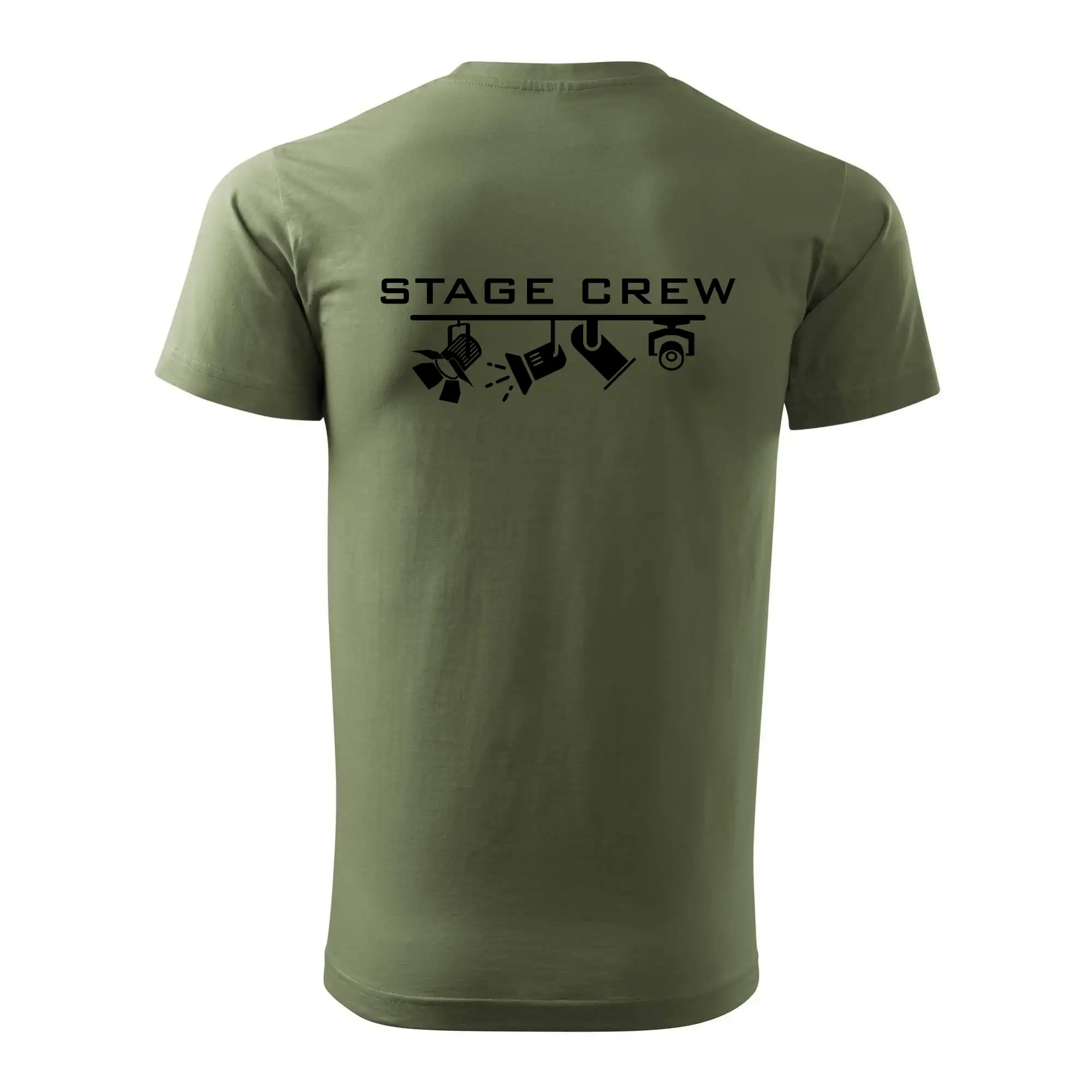 Jméno a nápis na zádech - stage crew