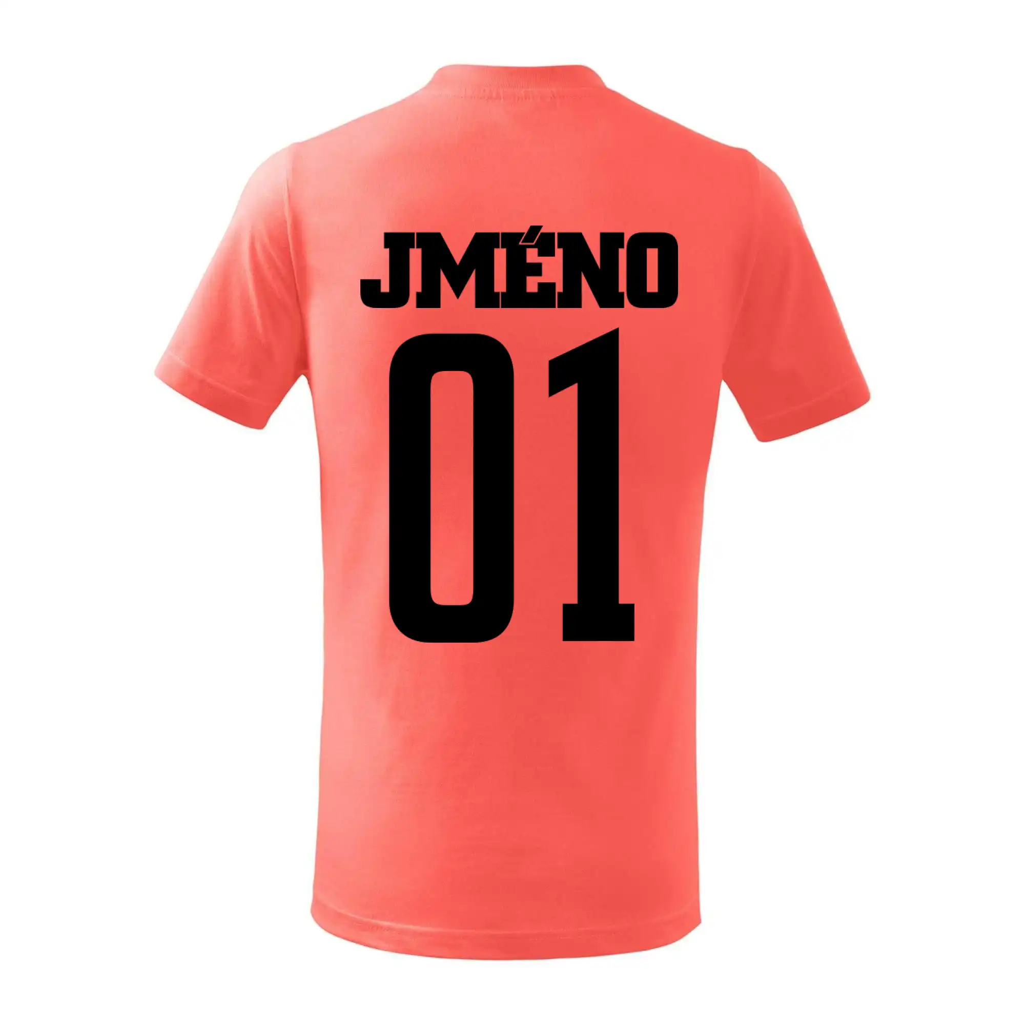 Fotbalový dres - vlastní jméno a číslo