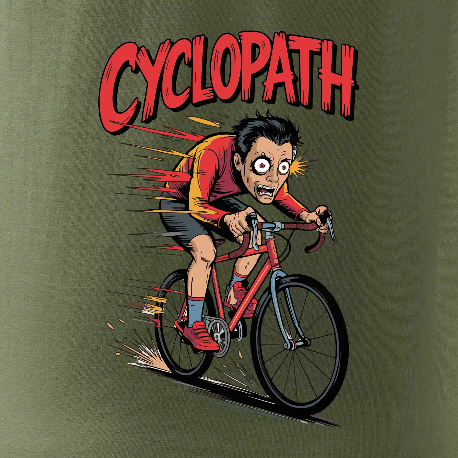 Cyclopat karikatura