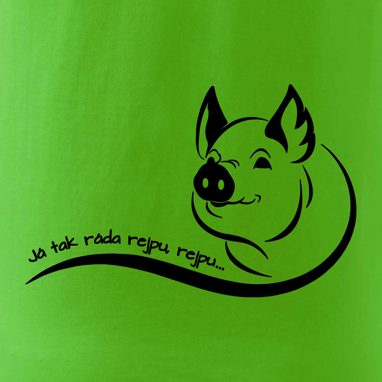 Prasátko - Já tak ráda rejpu, rejpu