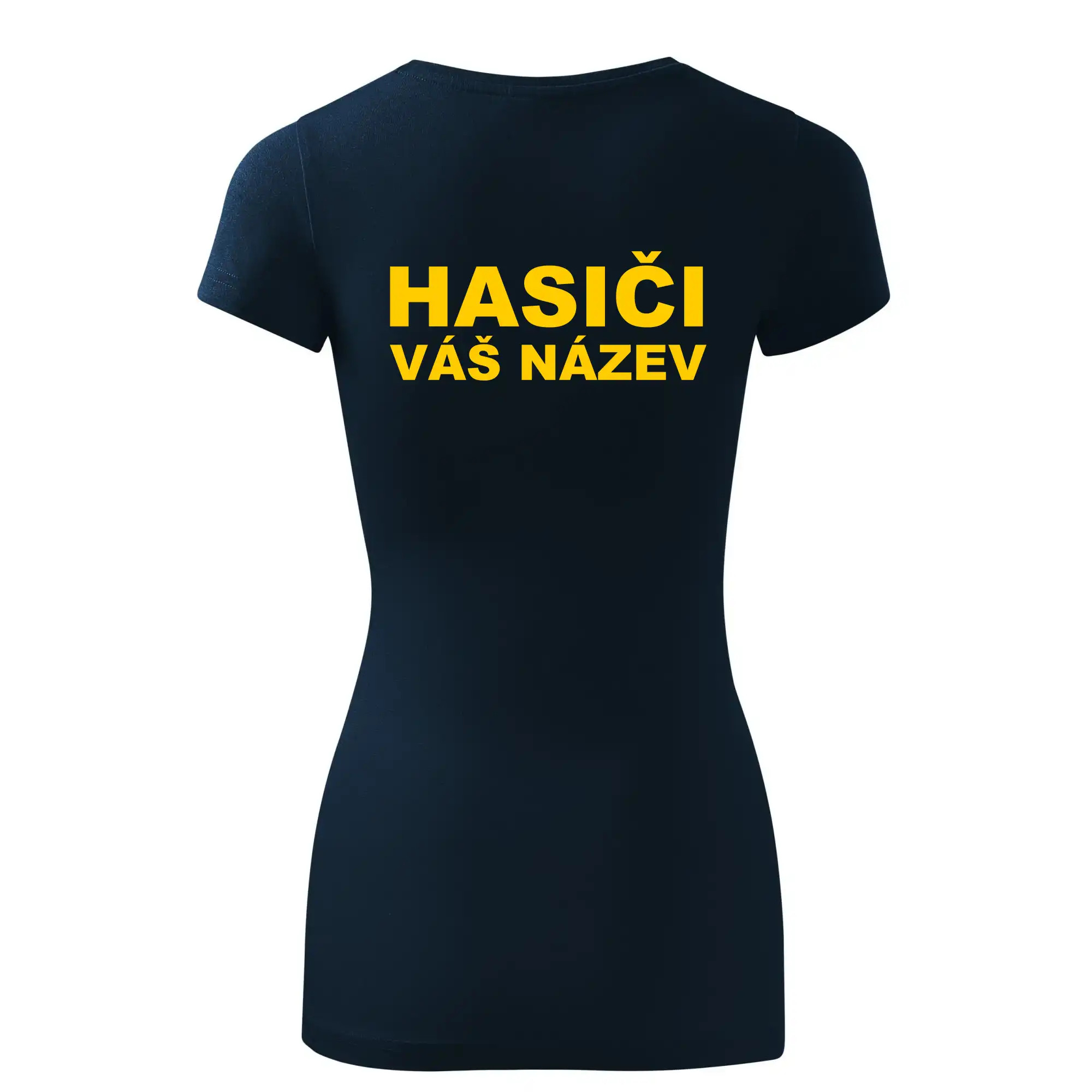 Hasiči - žlutý nápis - váš název sboru