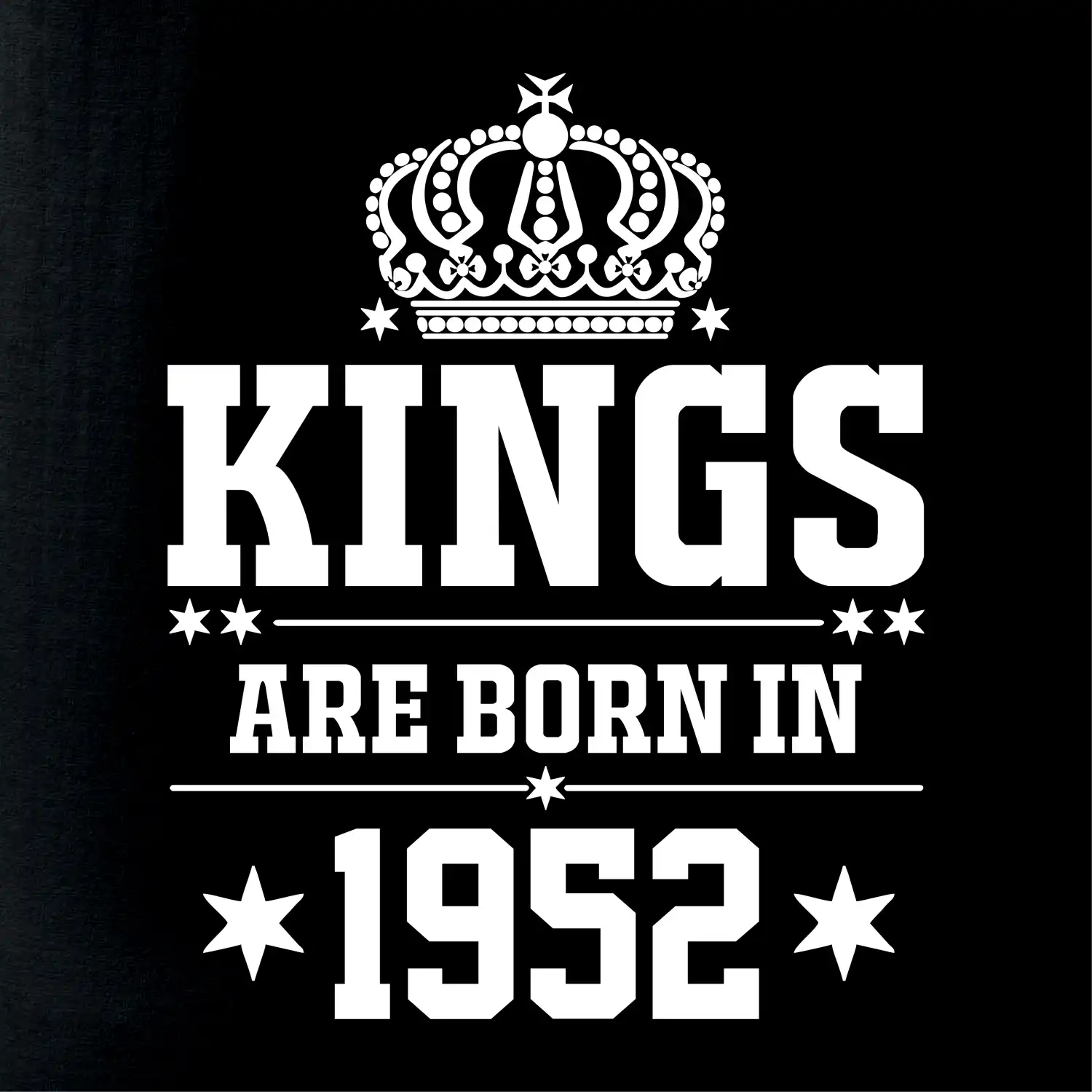 Kings are born in 1952