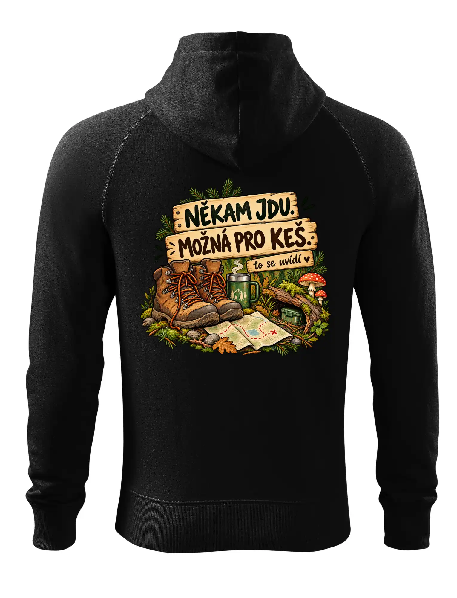 Někam jdu možná pro keš turistické boty