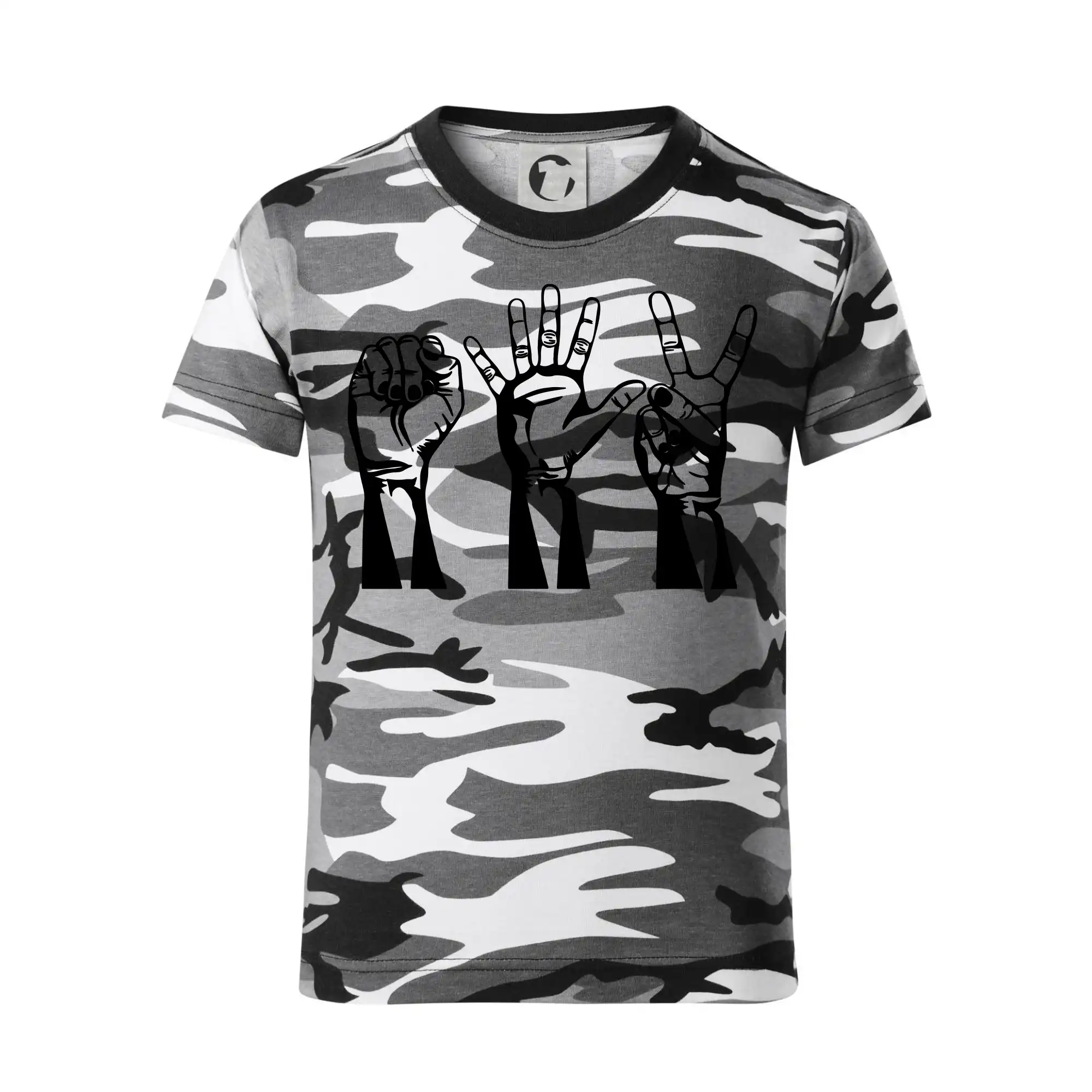 Kámen nůžky papír černé