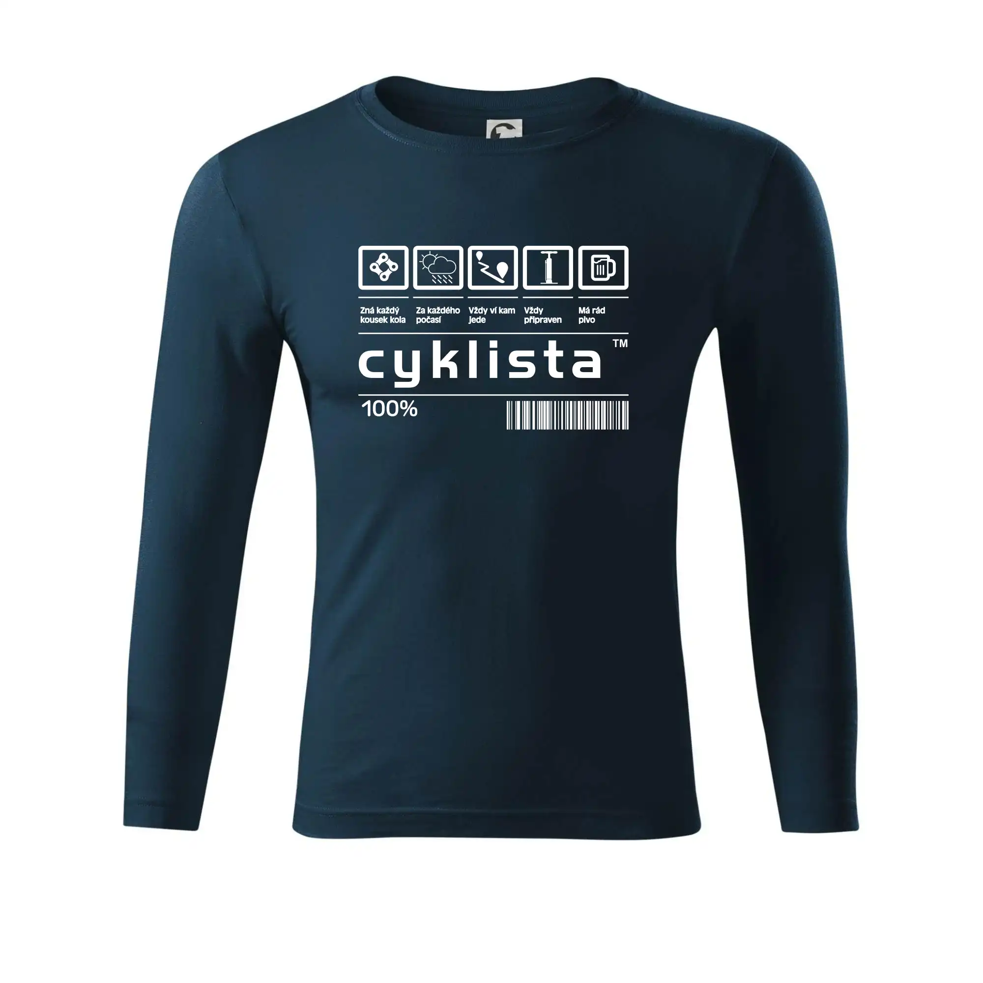 Čárový kód - Cyklista
