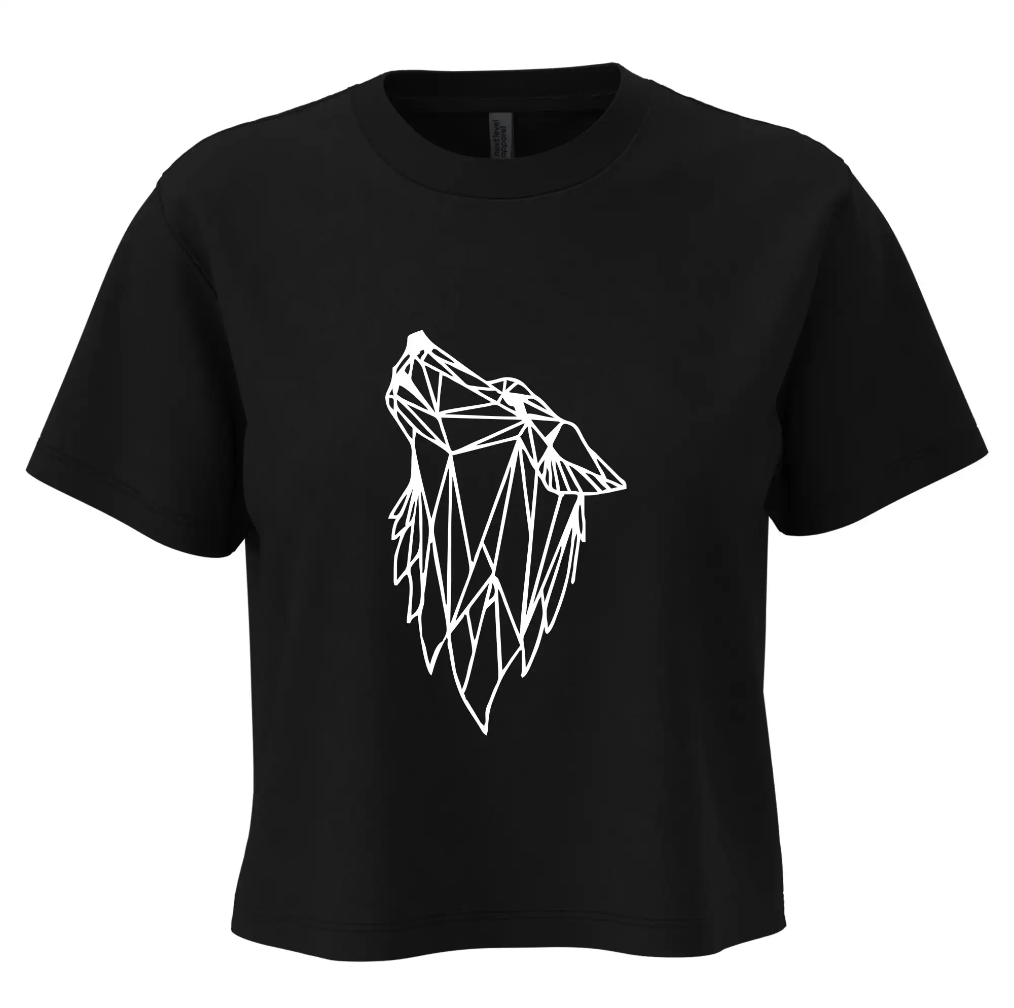 Geometrie - vlk - vyjící