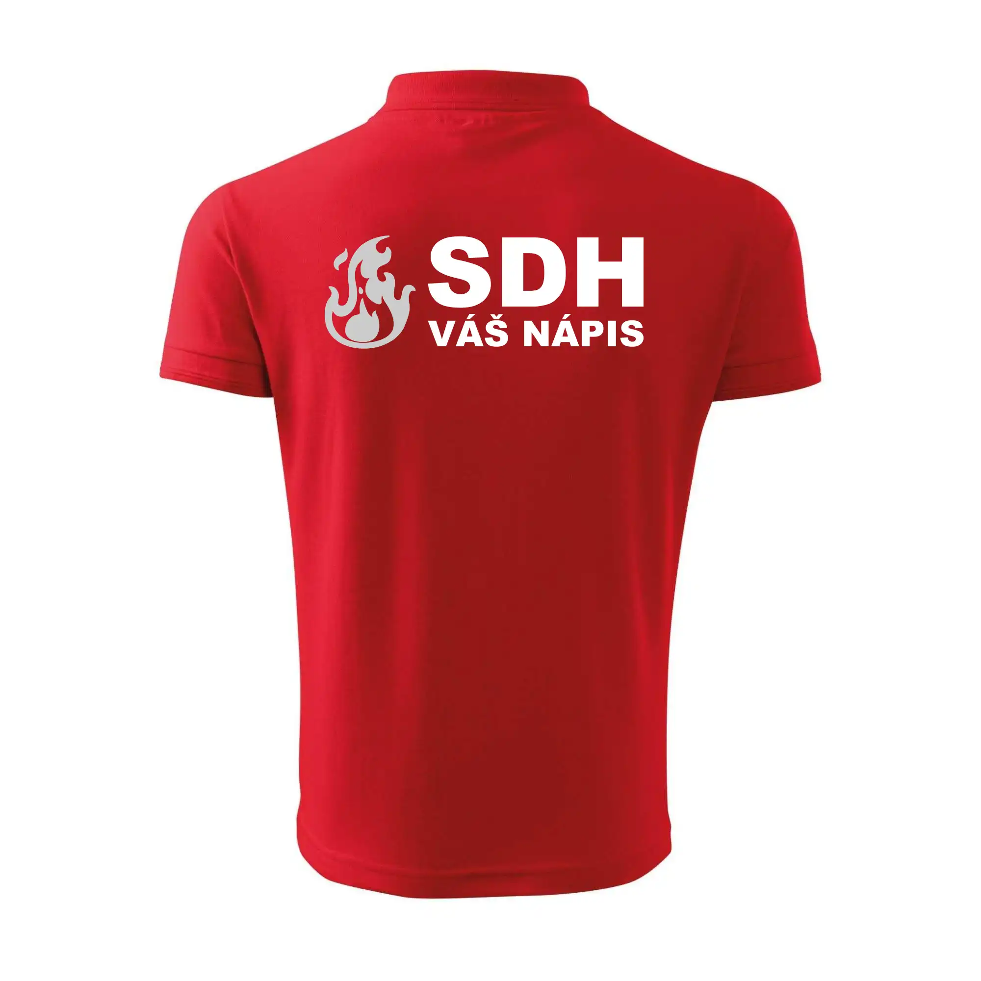 SDH REFLEXNÍ nápis (oheň, firesport, název sboru - vlastní nápis)