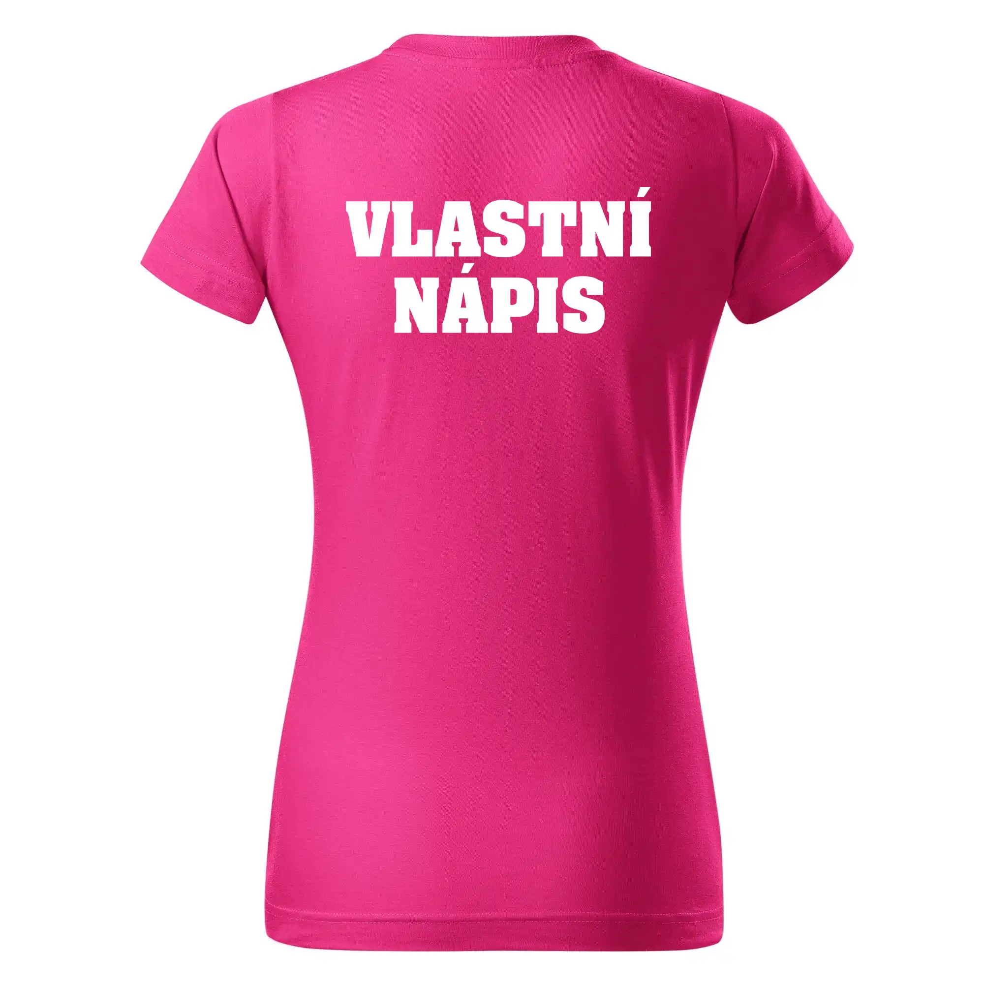 Hvězda života - vlastní nápis vpředu a vzadu