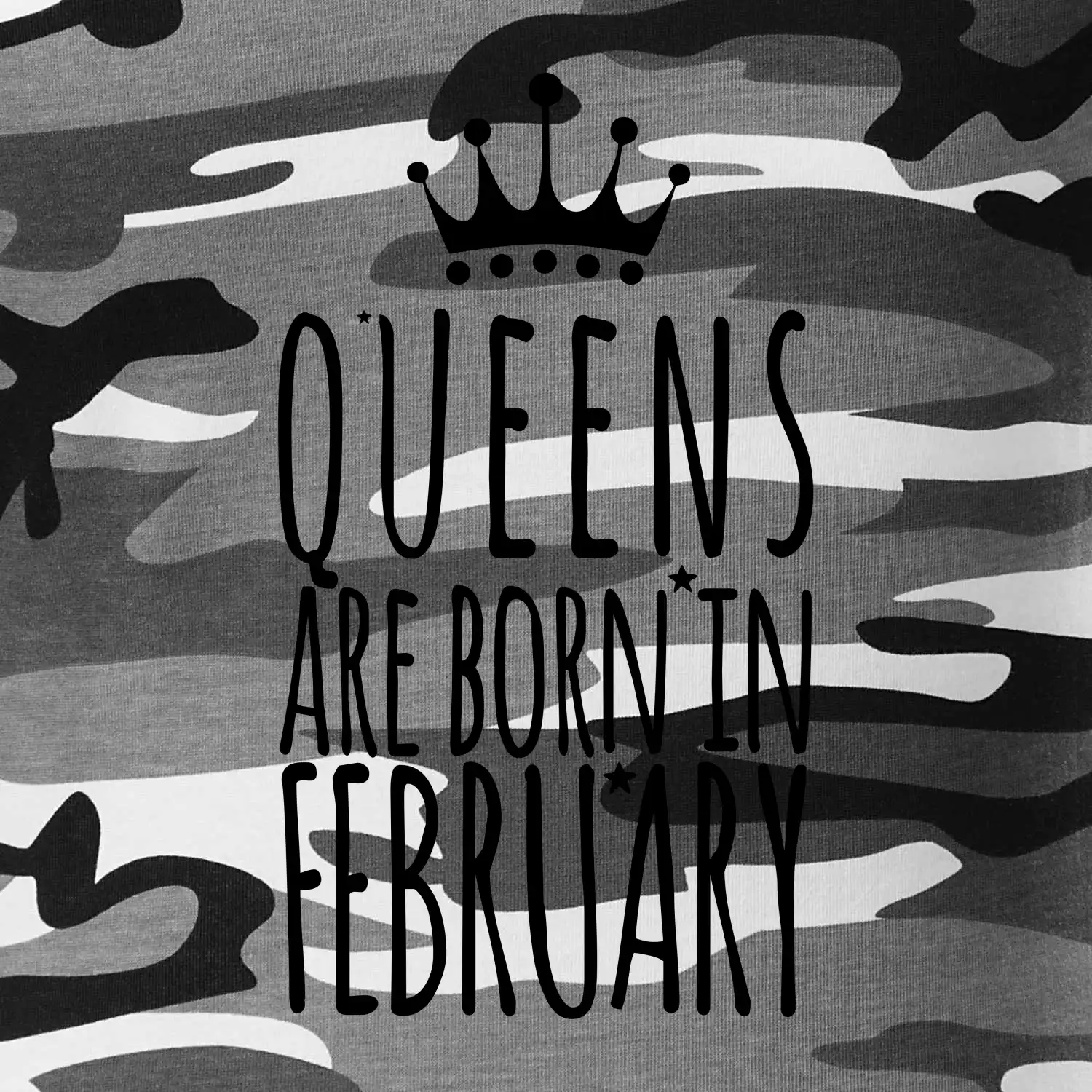 Queens are born in February