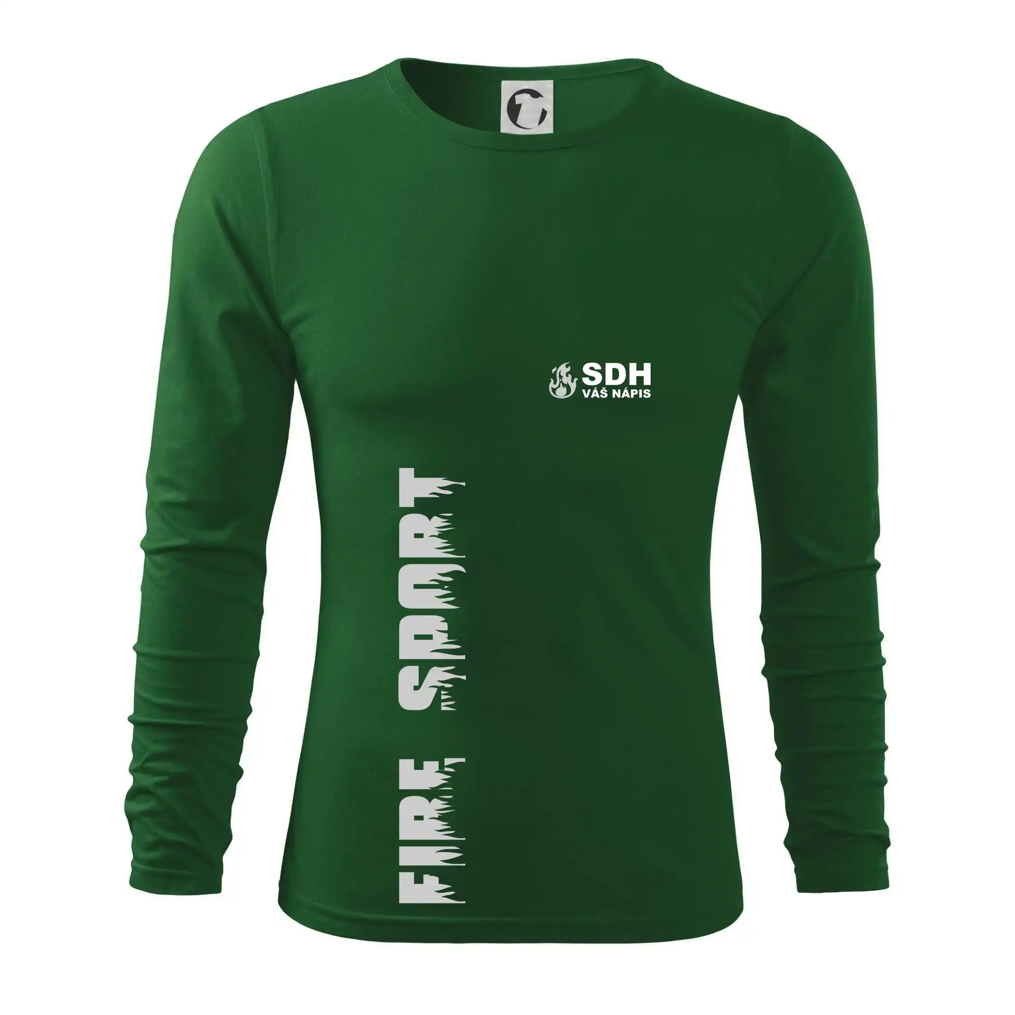 SDH REFLEXNÍ nápis (oheň, firesport, název sboru - vlastní nápis)