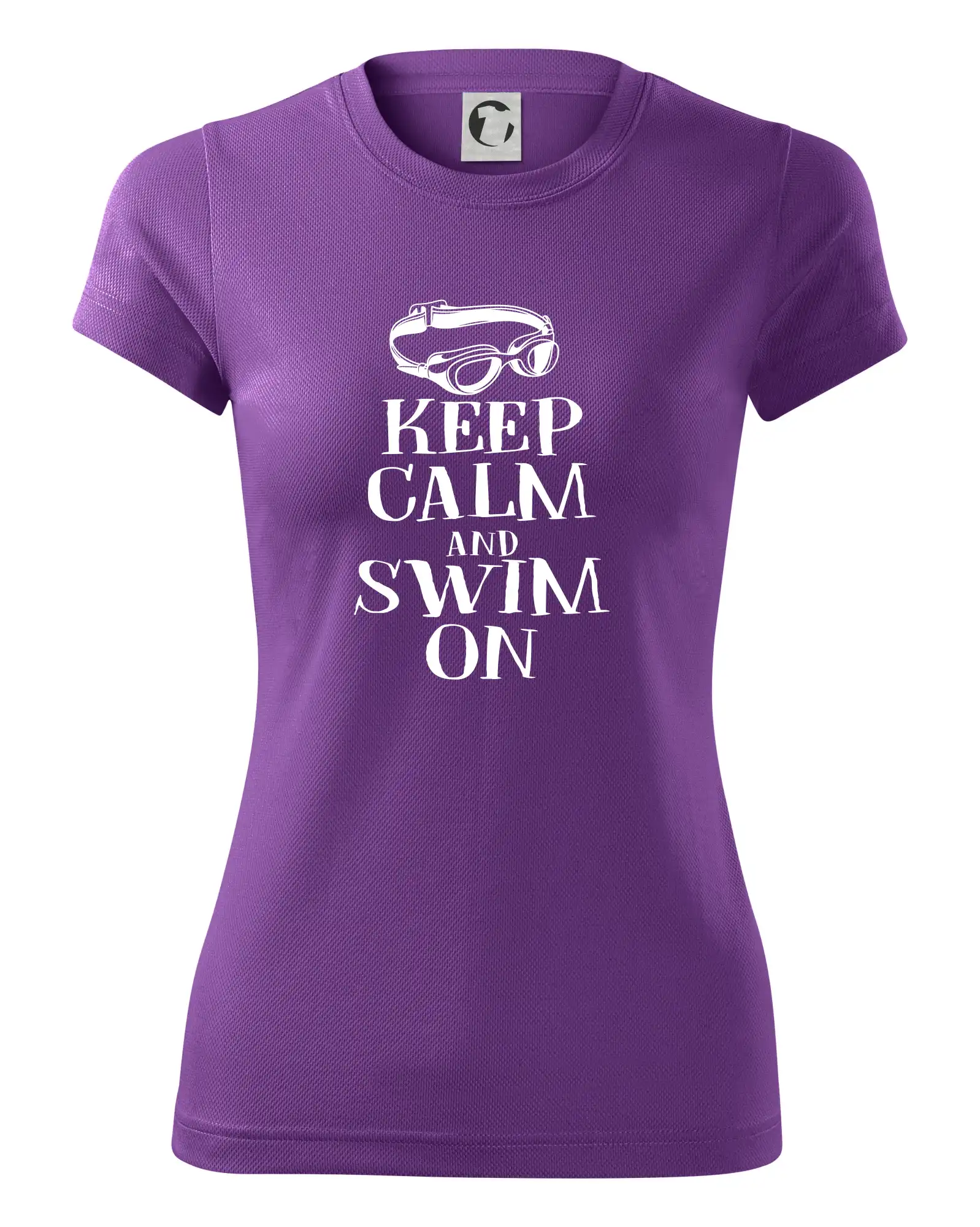 Keep calm and swim on