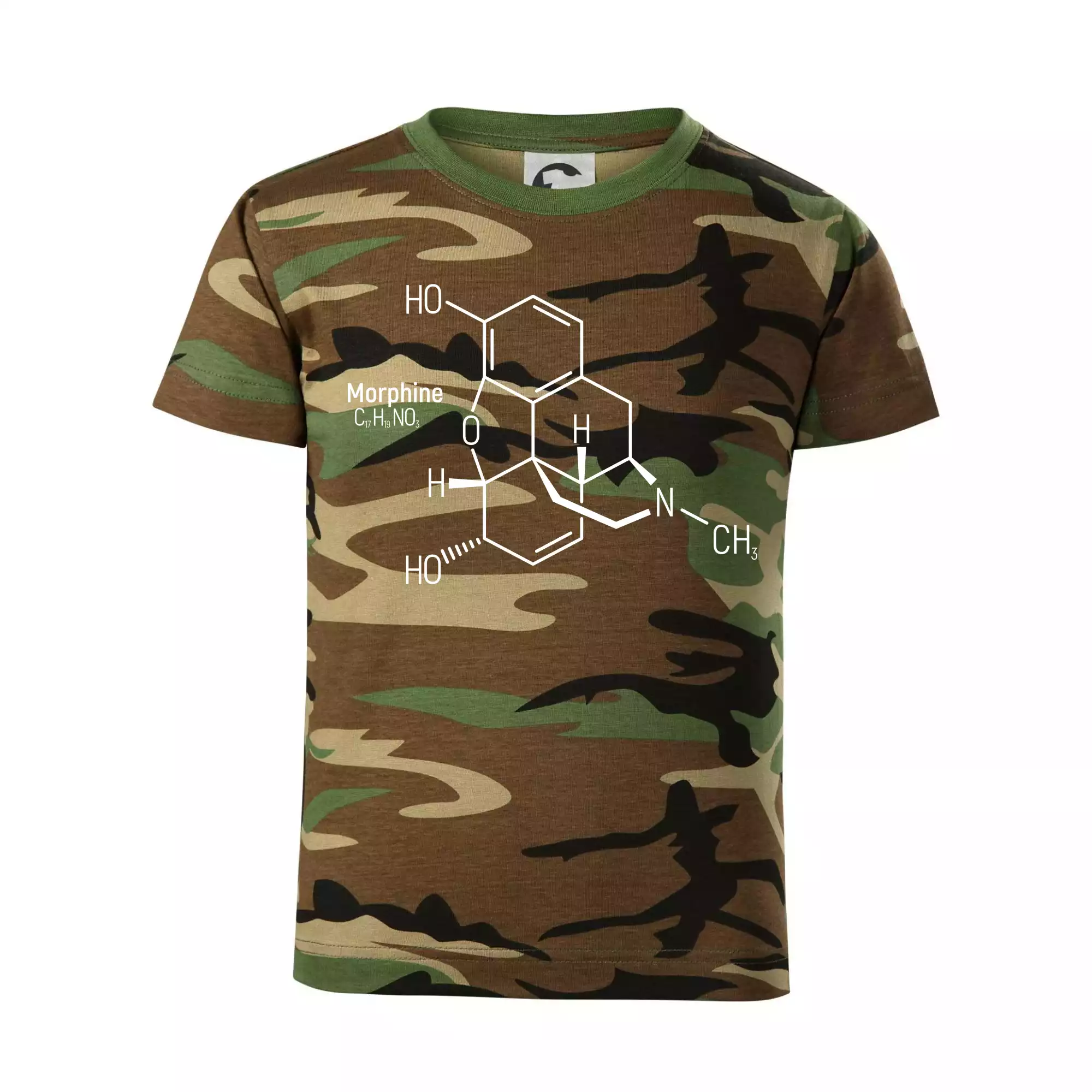 Molekulární struktura Morfin