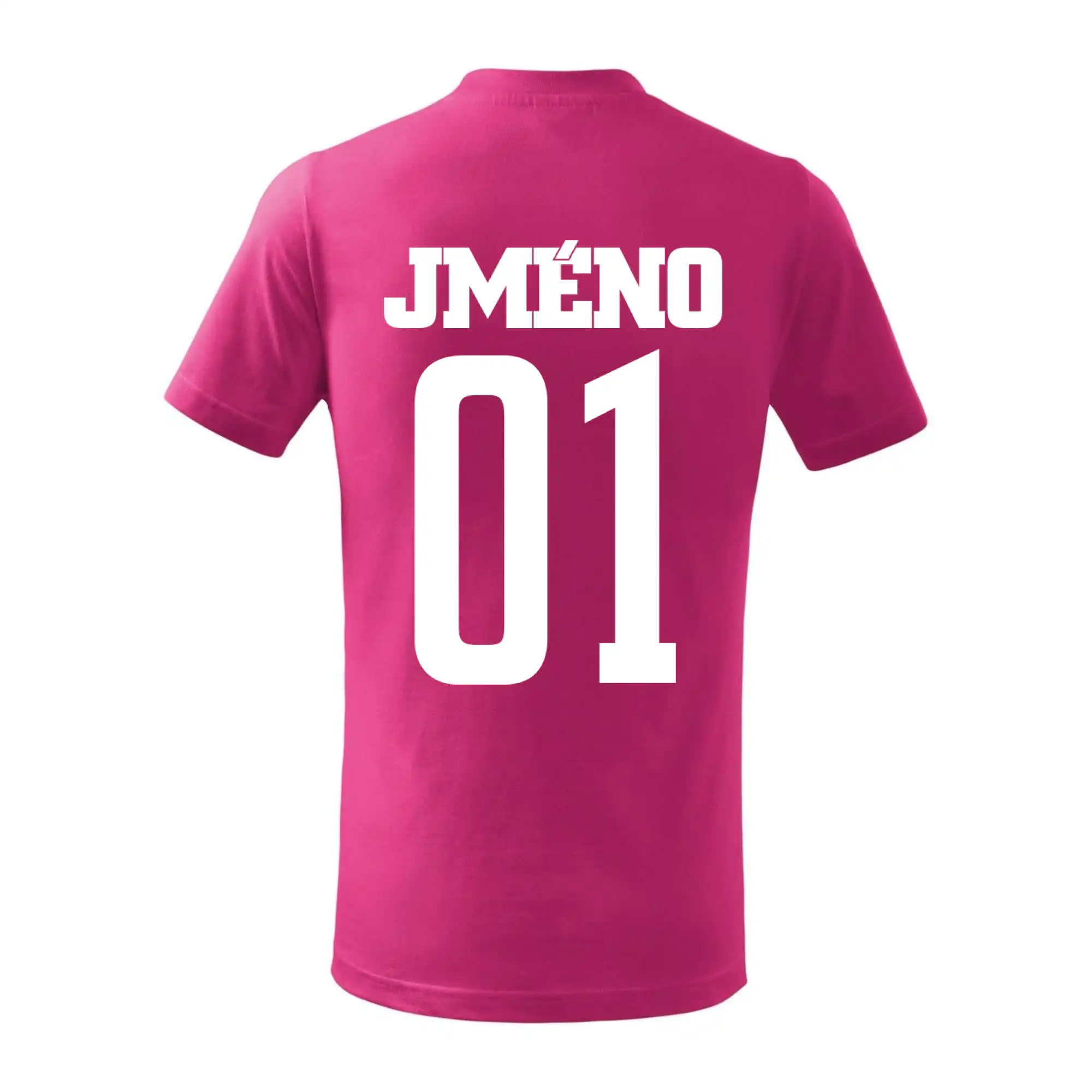 Fotbalový dres - vlastní jméno a číslo